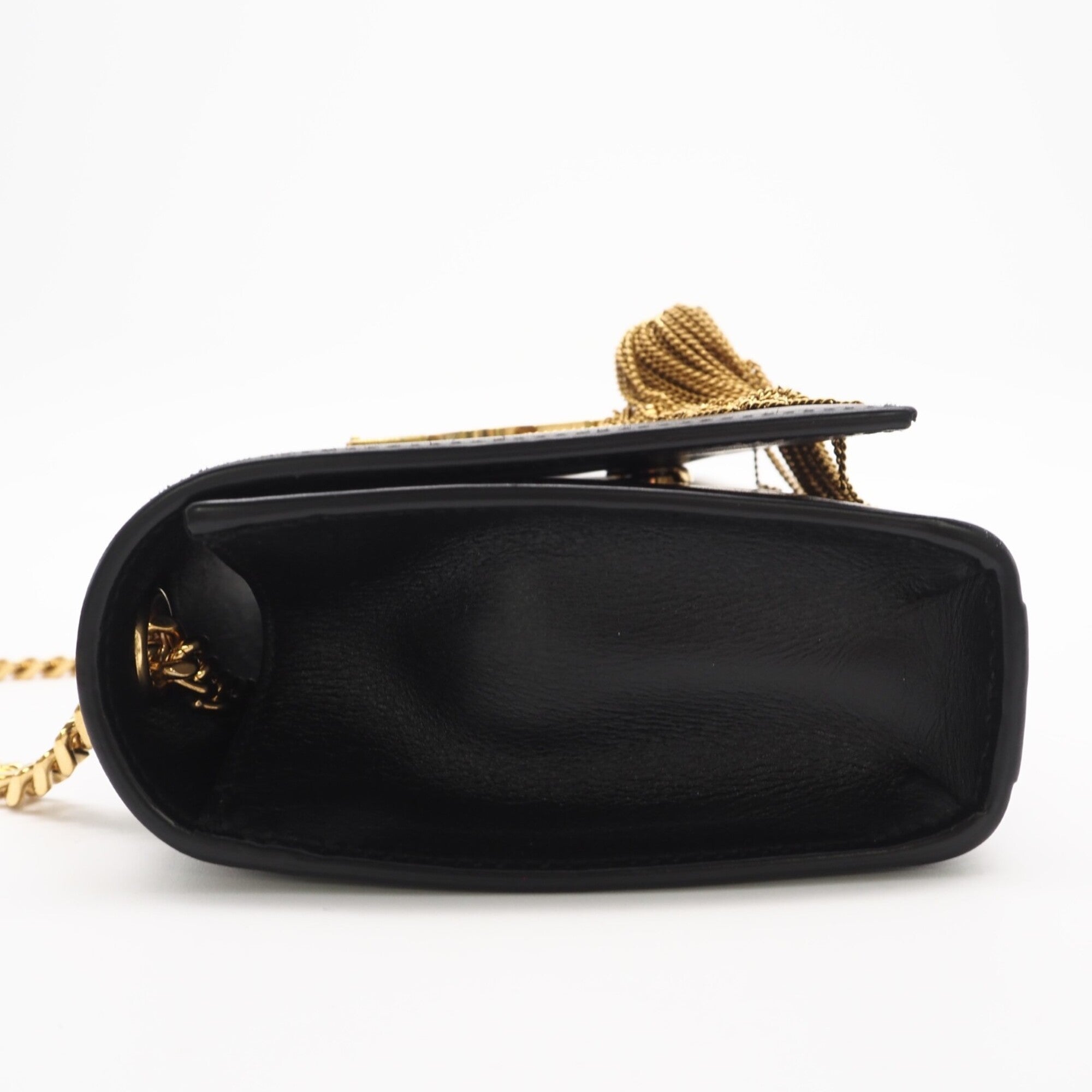 Yves Saint Laurent Black Leather Shoulder Bag (Pre-Owned)