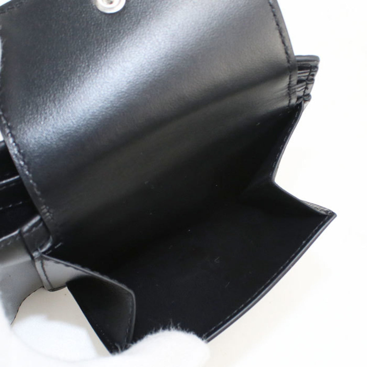 Celine Black Leather Wallet (Bi-Fold) (Pre-Owned)