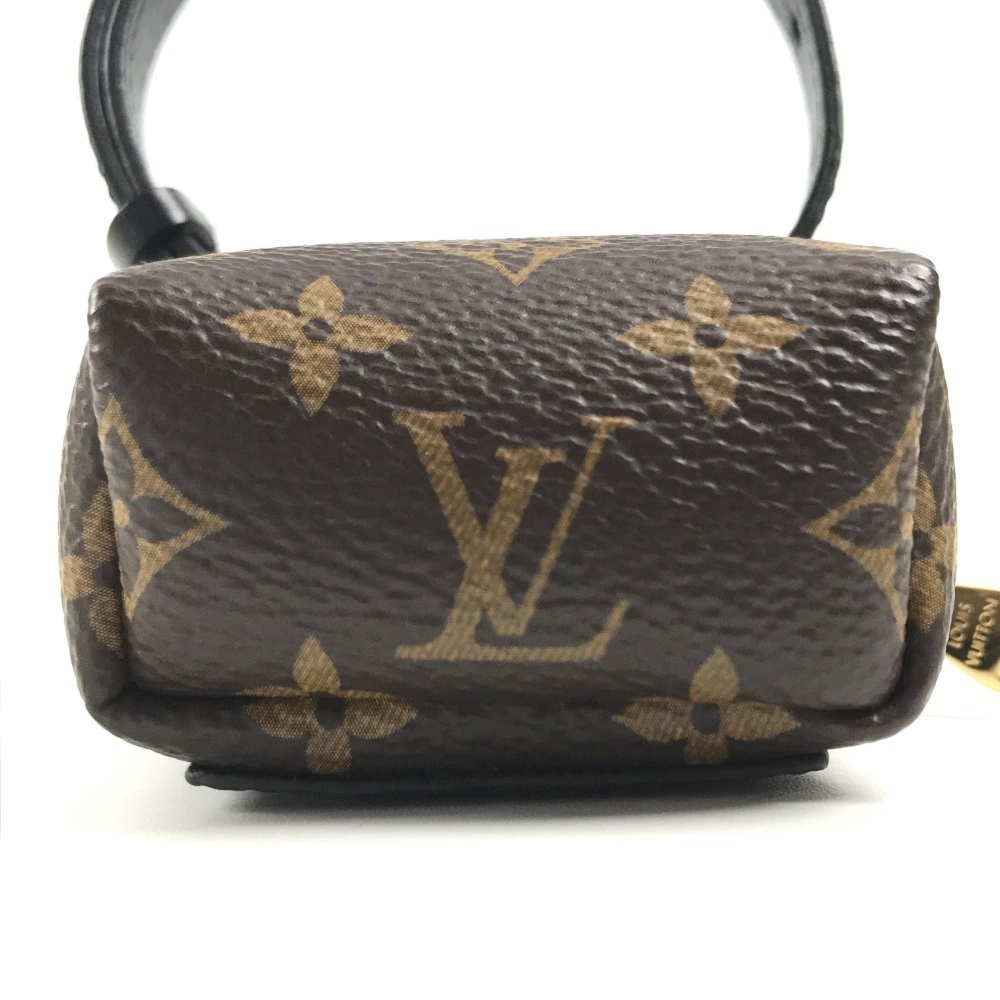Louis Vuitton Black Brown Monogram Canvas Backpack (Pre-Owned)