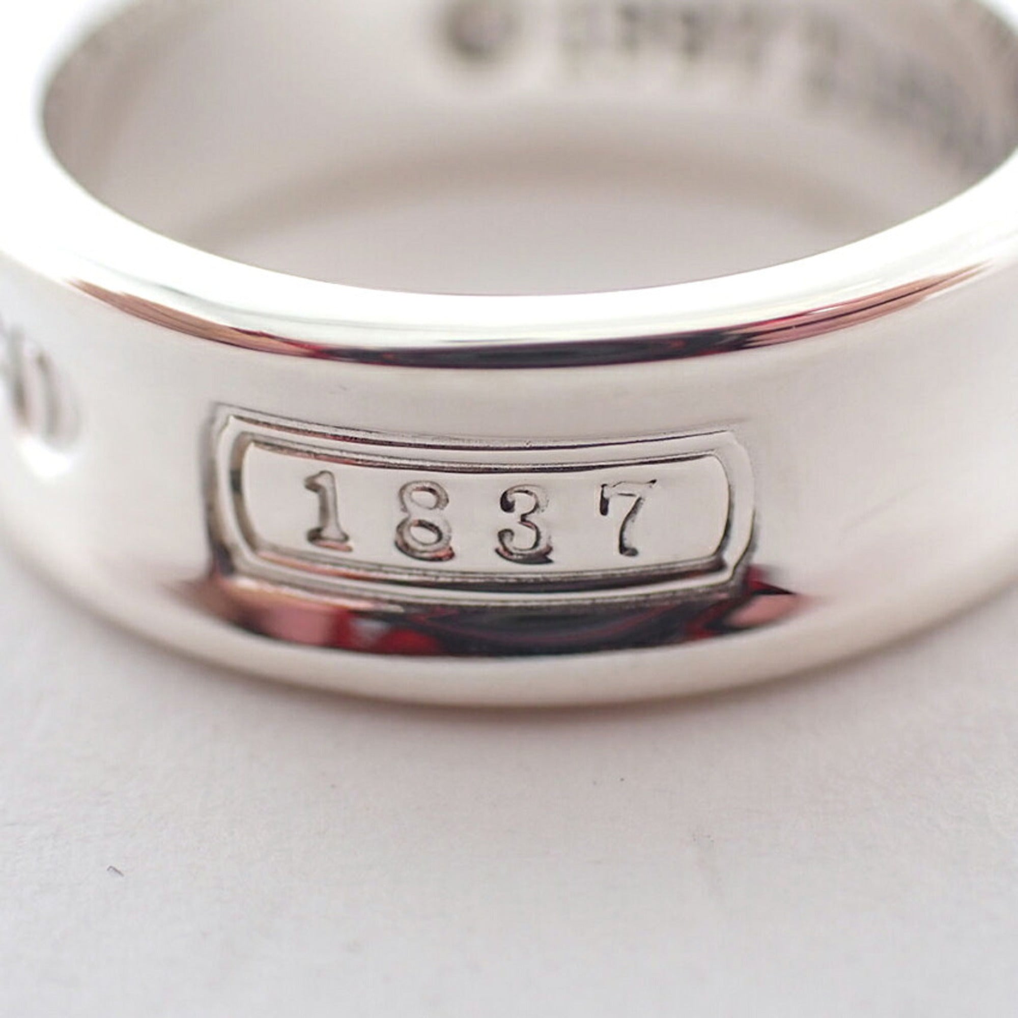 Tiffany Sterling Silver 925 Band Ring (Pre-Owned)