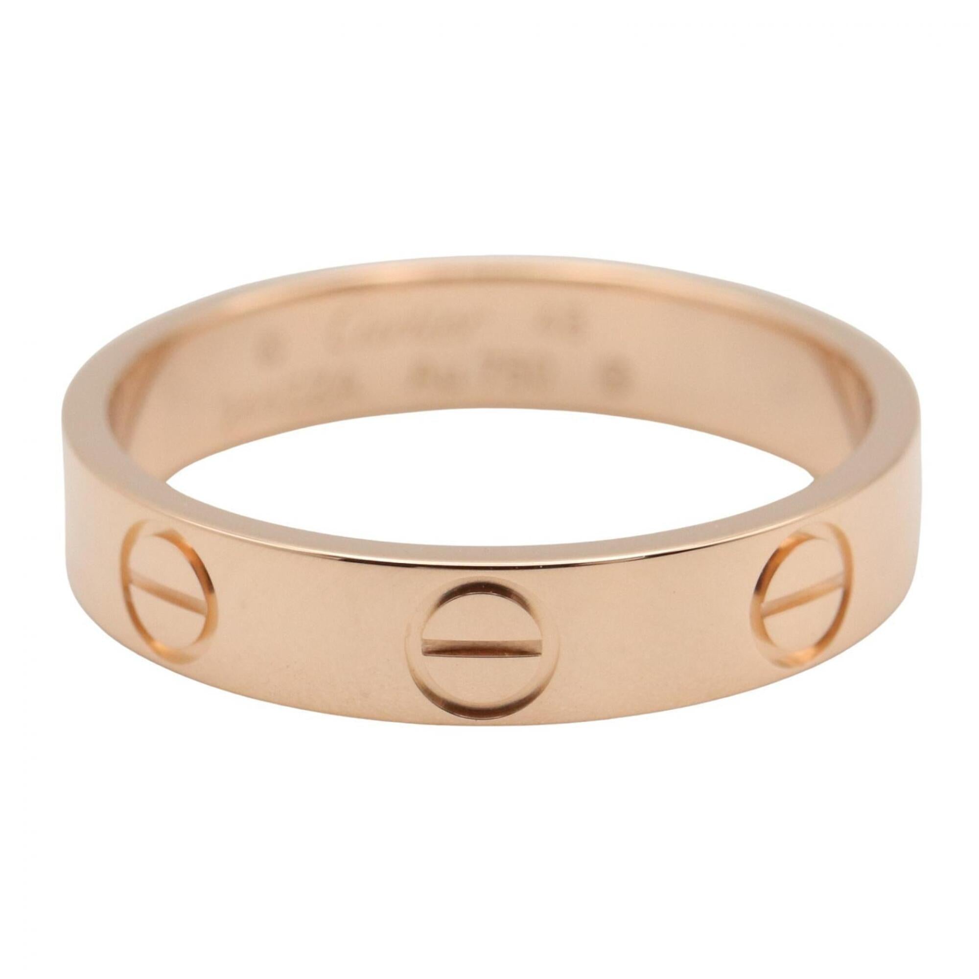 Cartier Gold Pink Gold (18K) Band Ring (Pre-Owned)