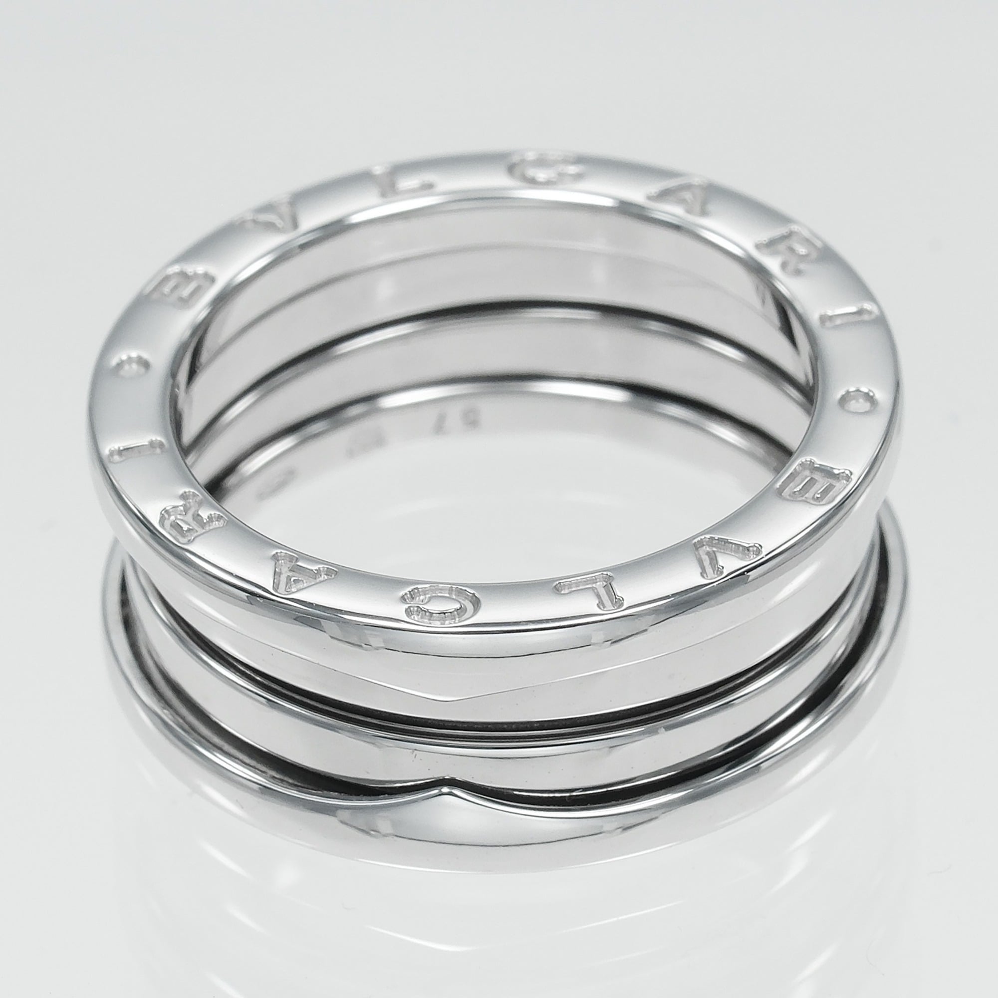 Bvlgari White Gold (18K) Band Ring (Pre-Owned)
