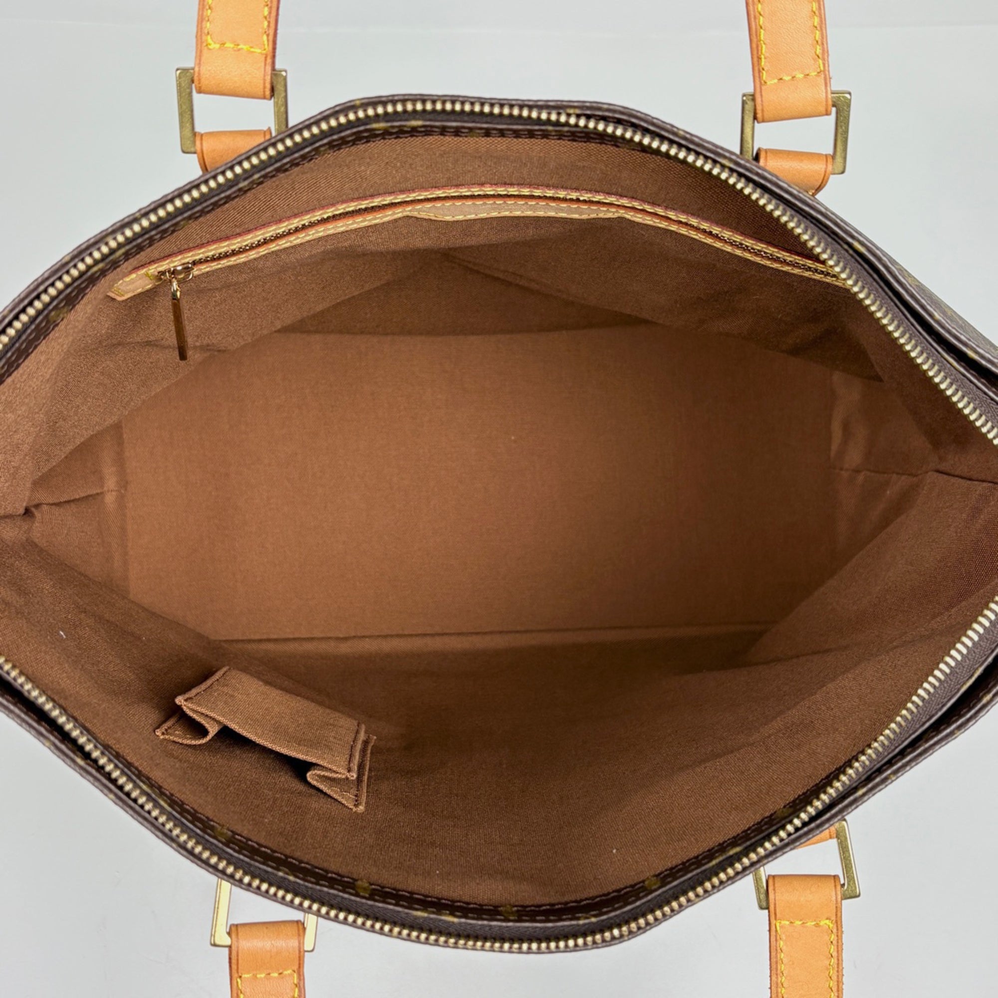 Louis Vuitton Brown Monogram Shoulder Bag Tote Bag (Pre-Owned)
