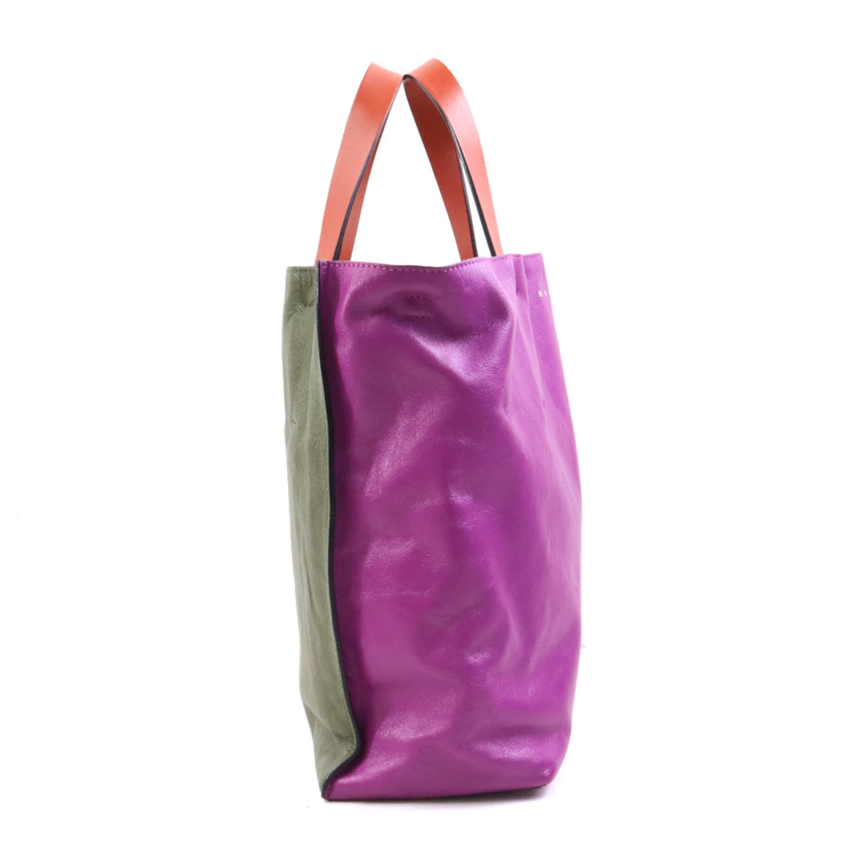 Marni Multi-Color Leather Handbag Shoulder Bag (Pre-Owned)