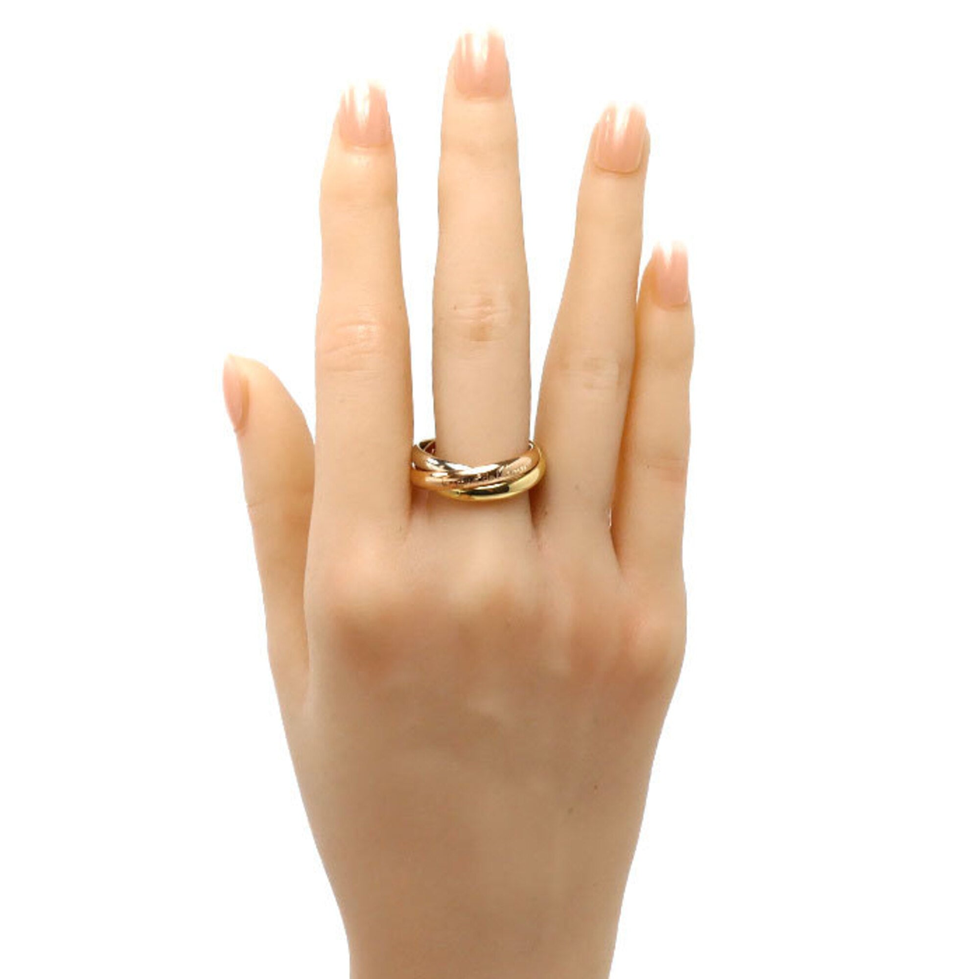Cartier Yellow Gold (18K) Pink Gold (18K) White Gold (18K) Band Ring (Pre-Owned)