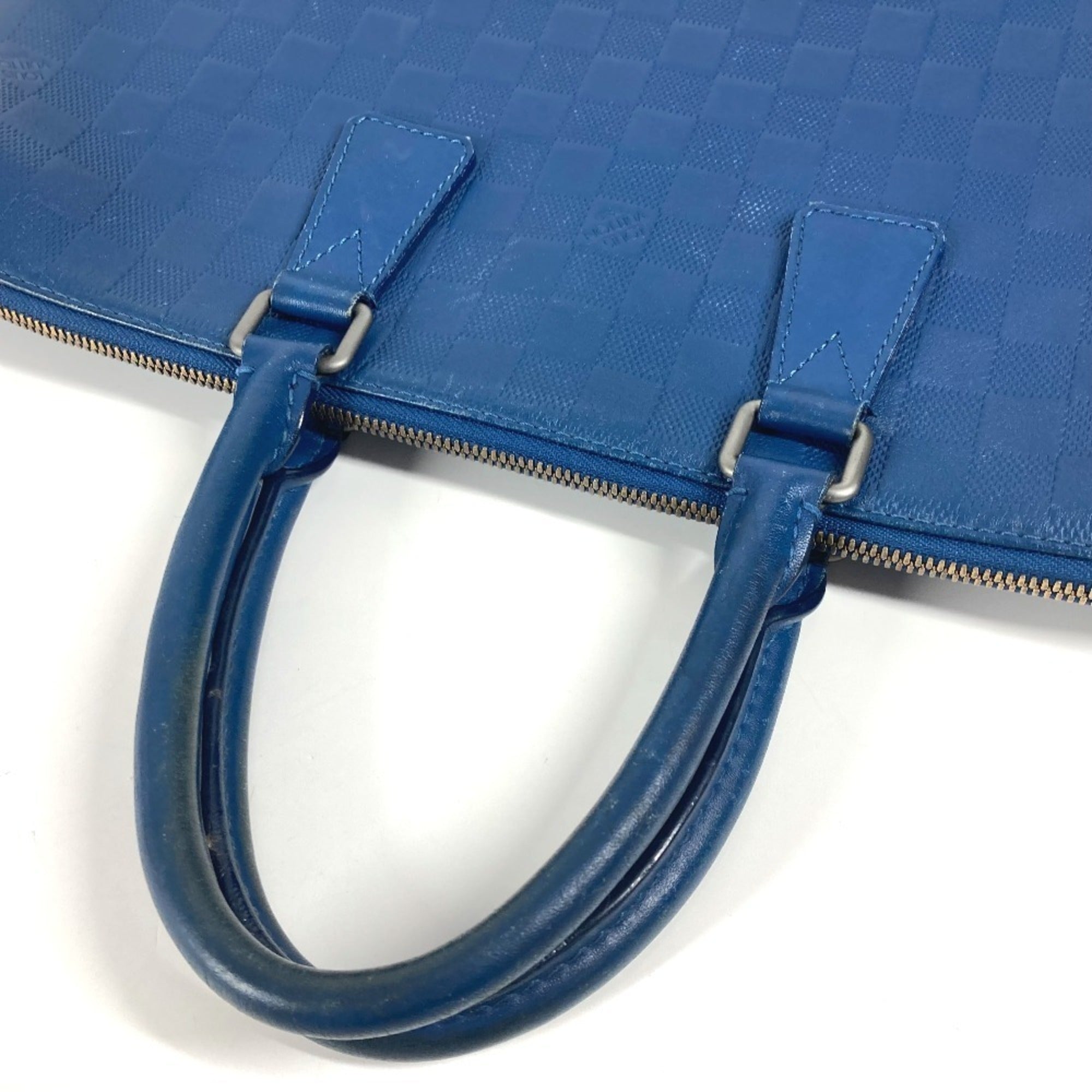 Louis Vuitton Damier Infini Blue Damier Infini Briefcase Handbag (Pre-Owned)