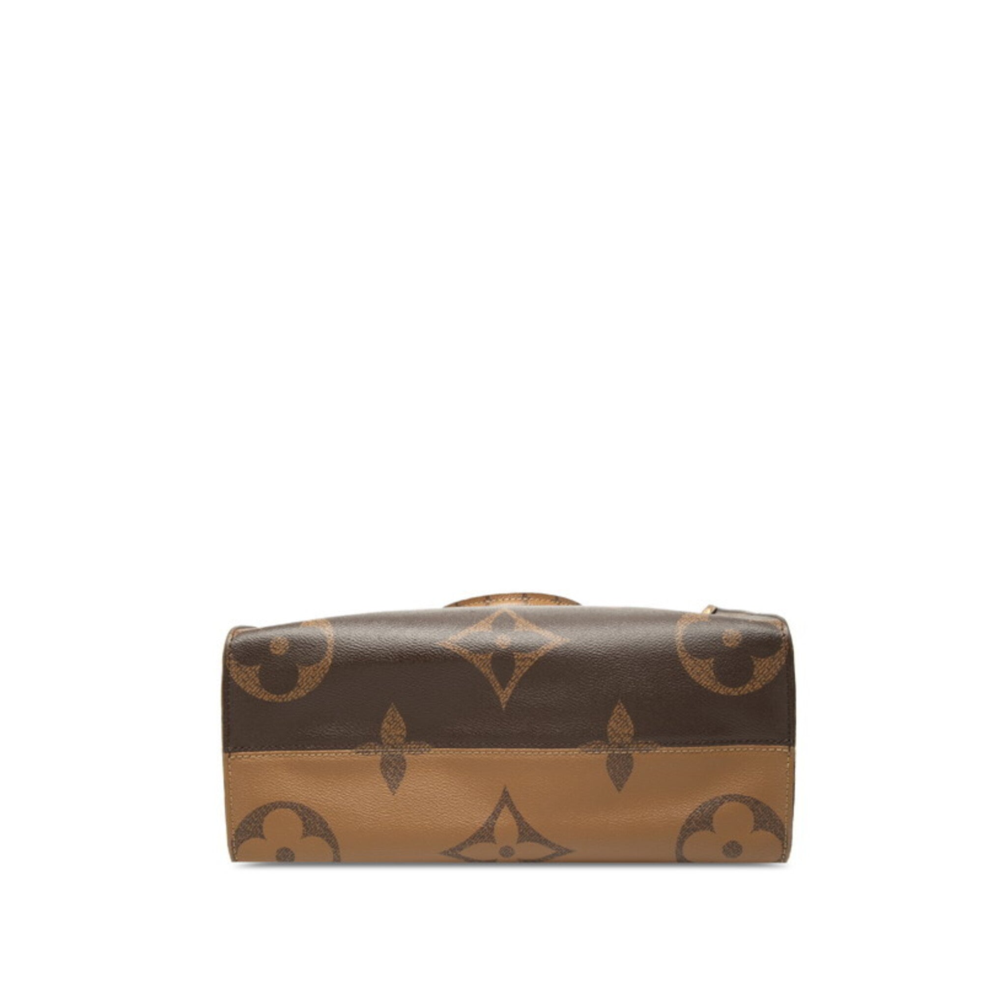 Louis Vuitton Monogram Brown Pvc Leather Handbag Tote Bag (Pre-Owned)