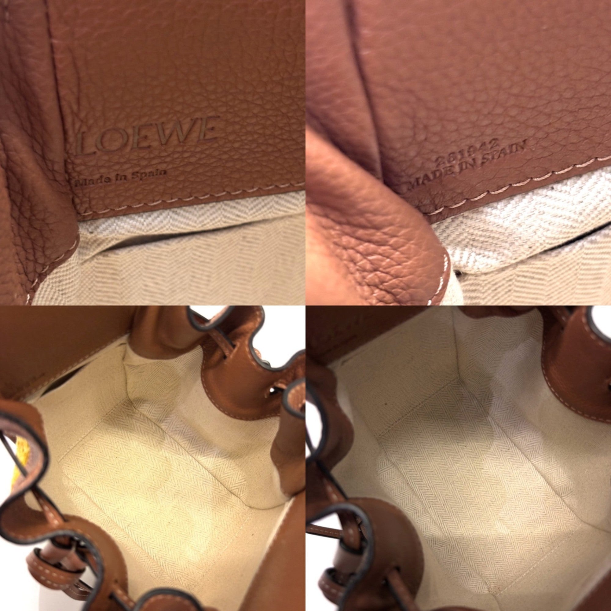 Loewe Hammock Leather Handbag (Pre-Owned)