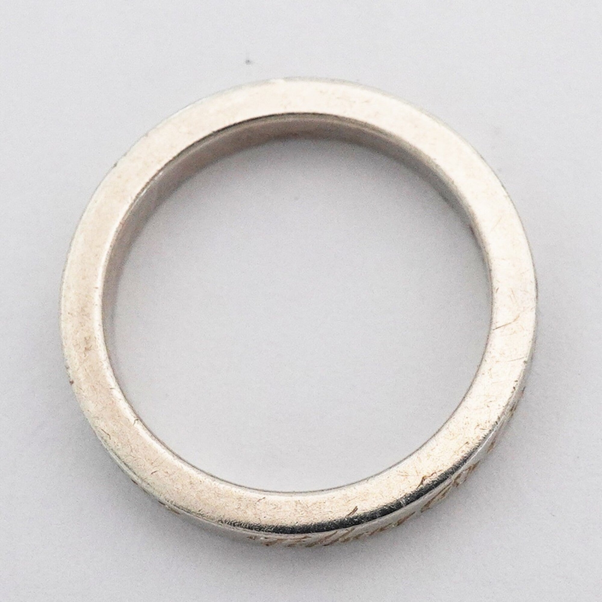 Tiffany Silver 925 Band Ring (Pre-Owned)