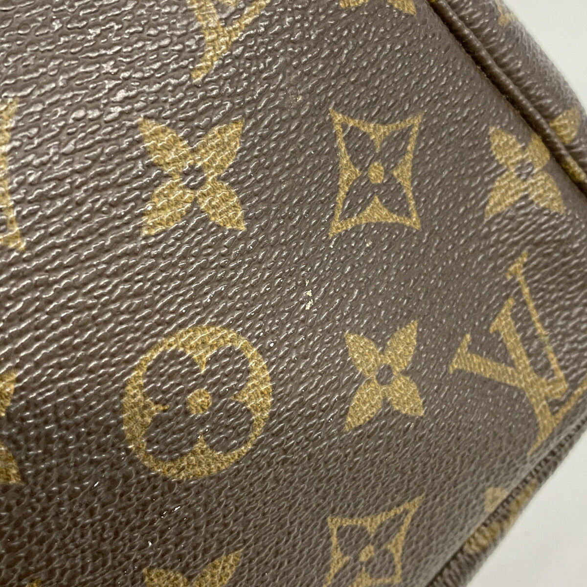 Louis Vuitton Brown Pouch (Pre-Owned)