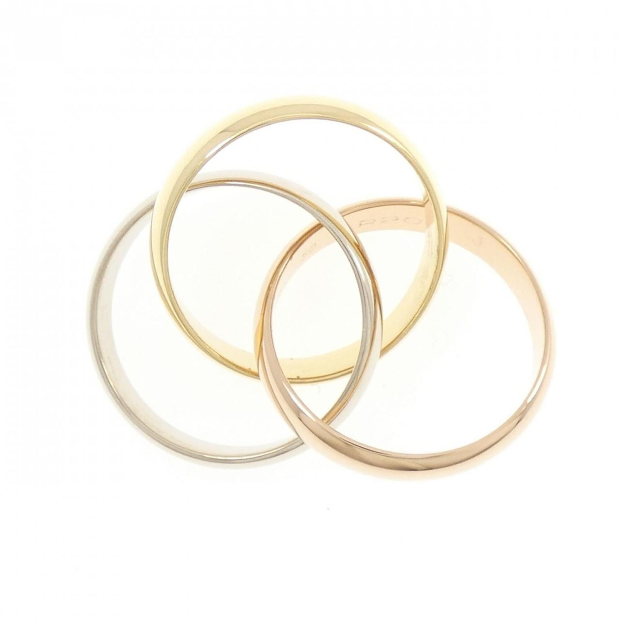 Cartier Yellow Gold (18K) Pink Gold (18K) White Gold (18K) Band Ring (Pre-Owned)