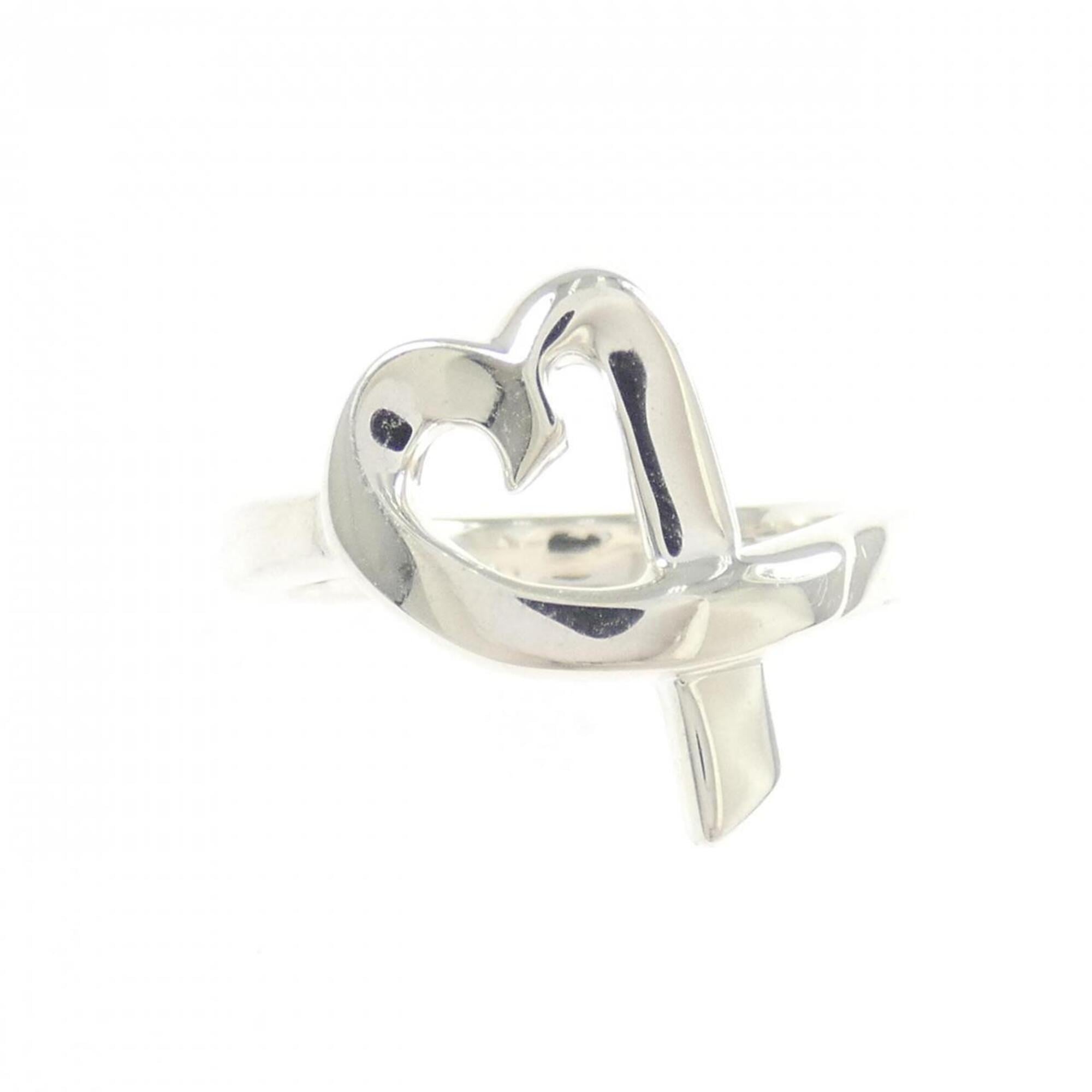 Tiffany Silver Silver 925 Band Ring (Pre-Owned)