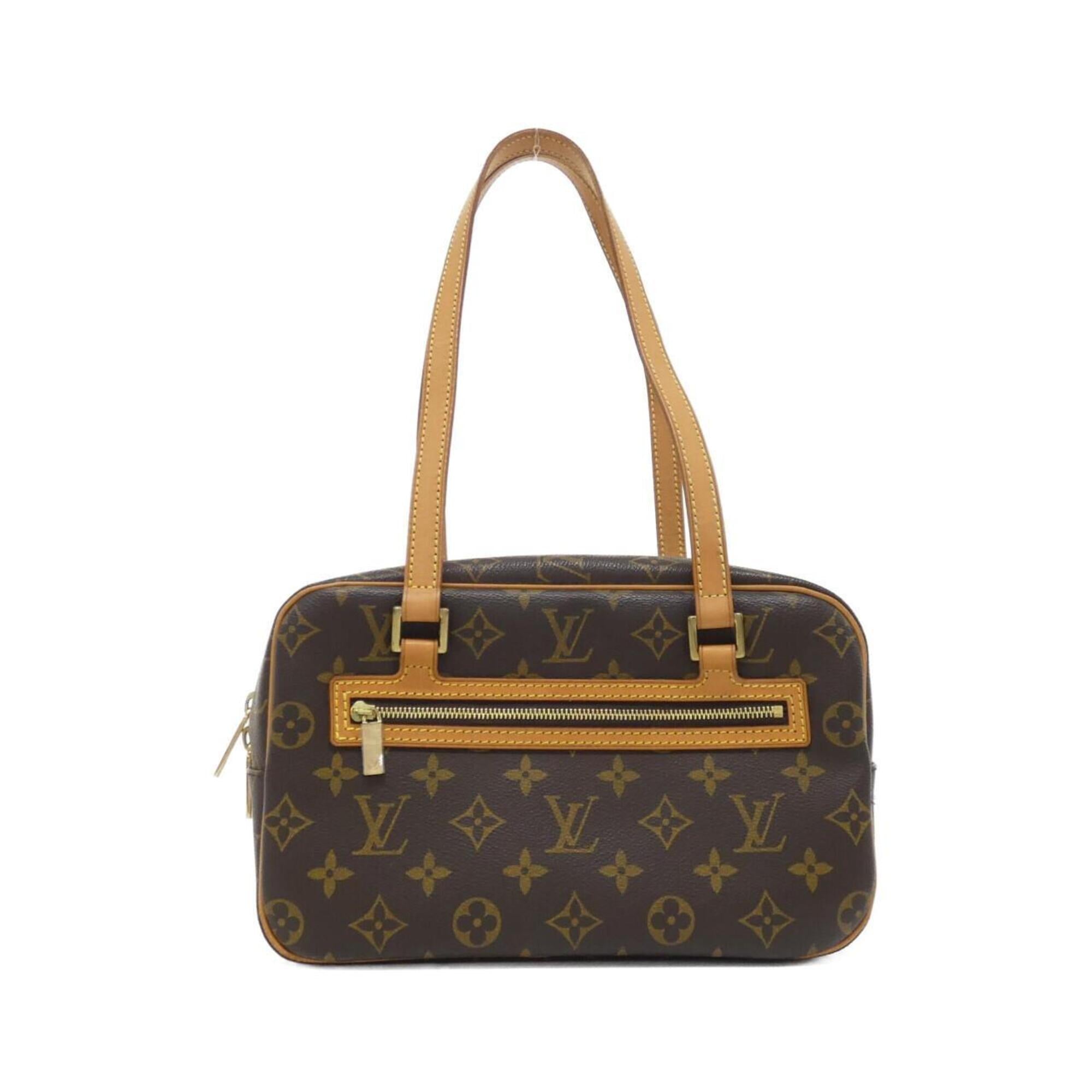Louis Vuitton Brown Coated Canvas Shoulder Bag (Pre-Owned)