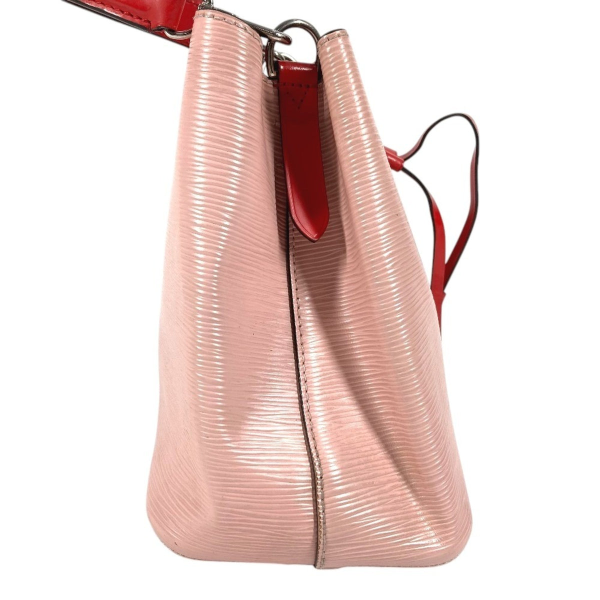 Louis Vuitton Epi Pink Red Color Rose Ballerine Epi Leather Handbag (Pre-Owned)
