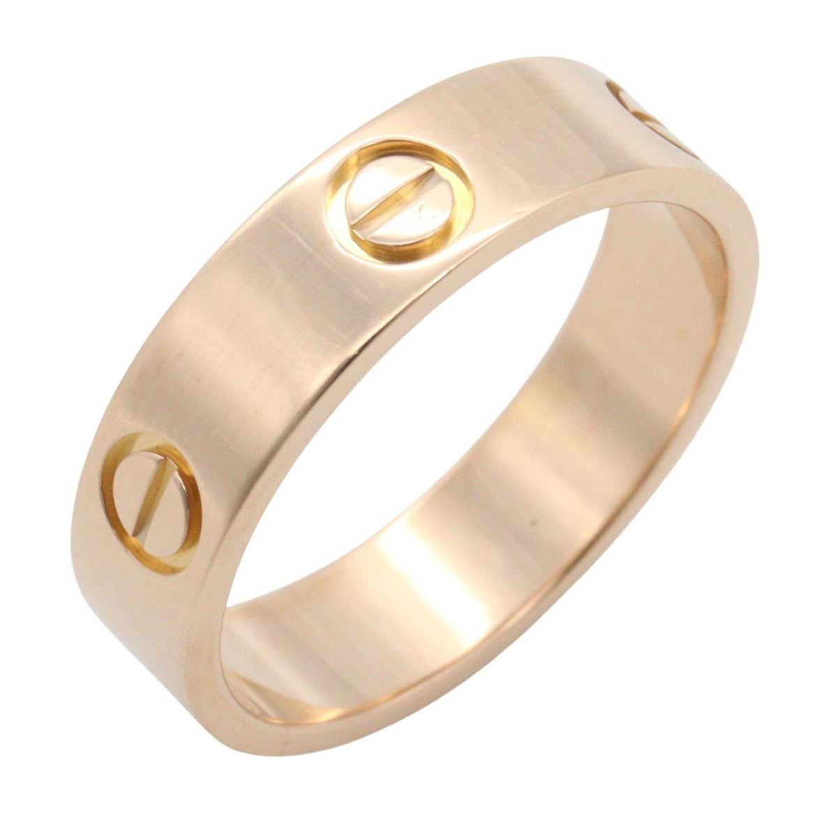 Cartier Gold Pink Gold (18K) Band Ring (Pre-Owned)