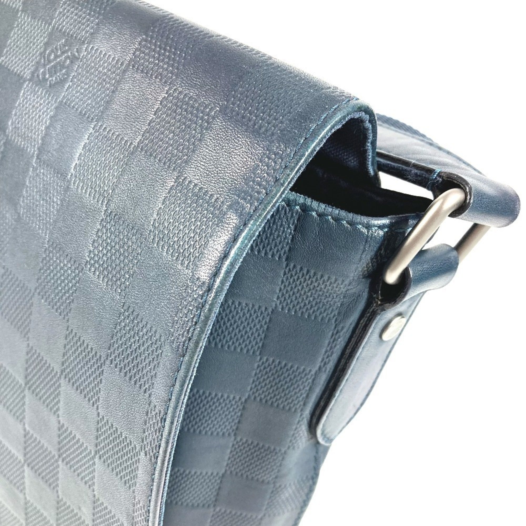 Louis Vuitton Damier Infini Navy Damier Infini Messenger Bag Shoulder Bag (Pre-Owned)