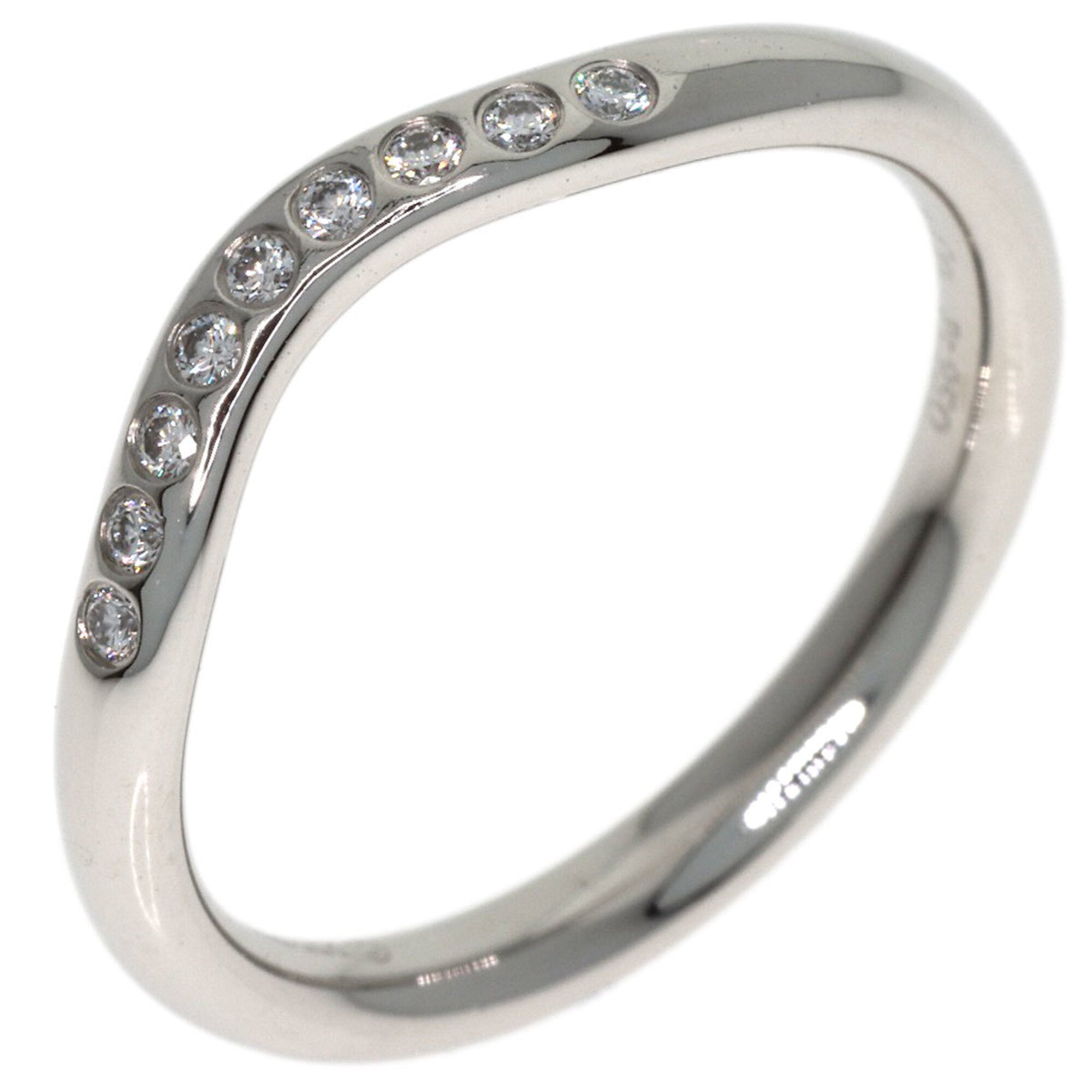 Tiffany Platinum 950 Band Ring (Pre-Owned)