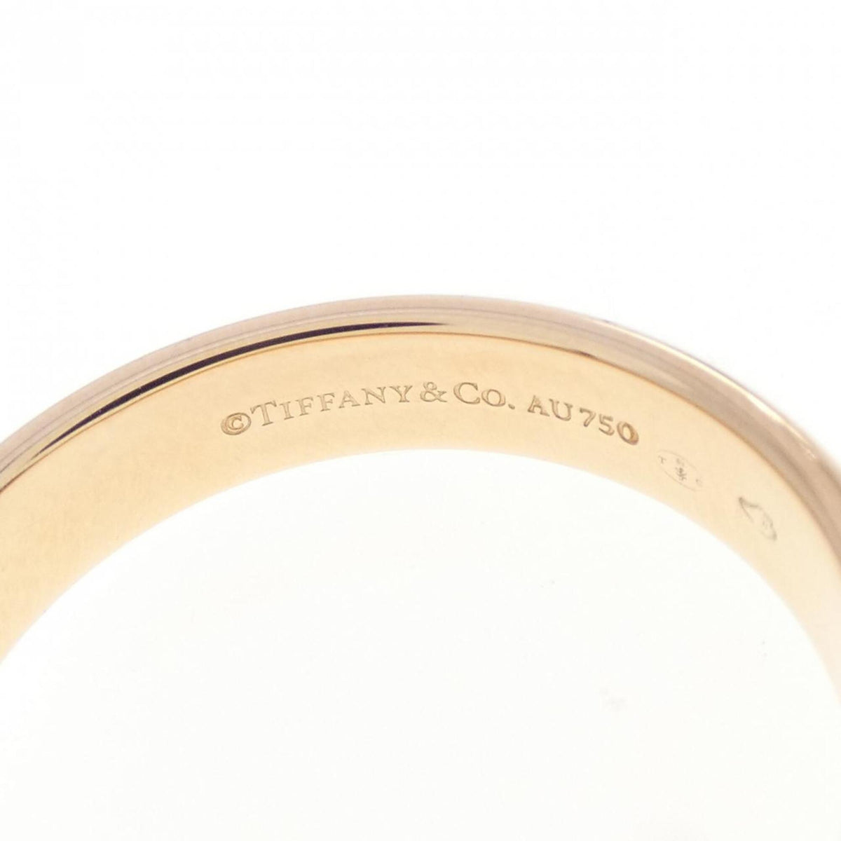 Tiffany Pink Gold (18K) Band Ring (Pre-Owned)