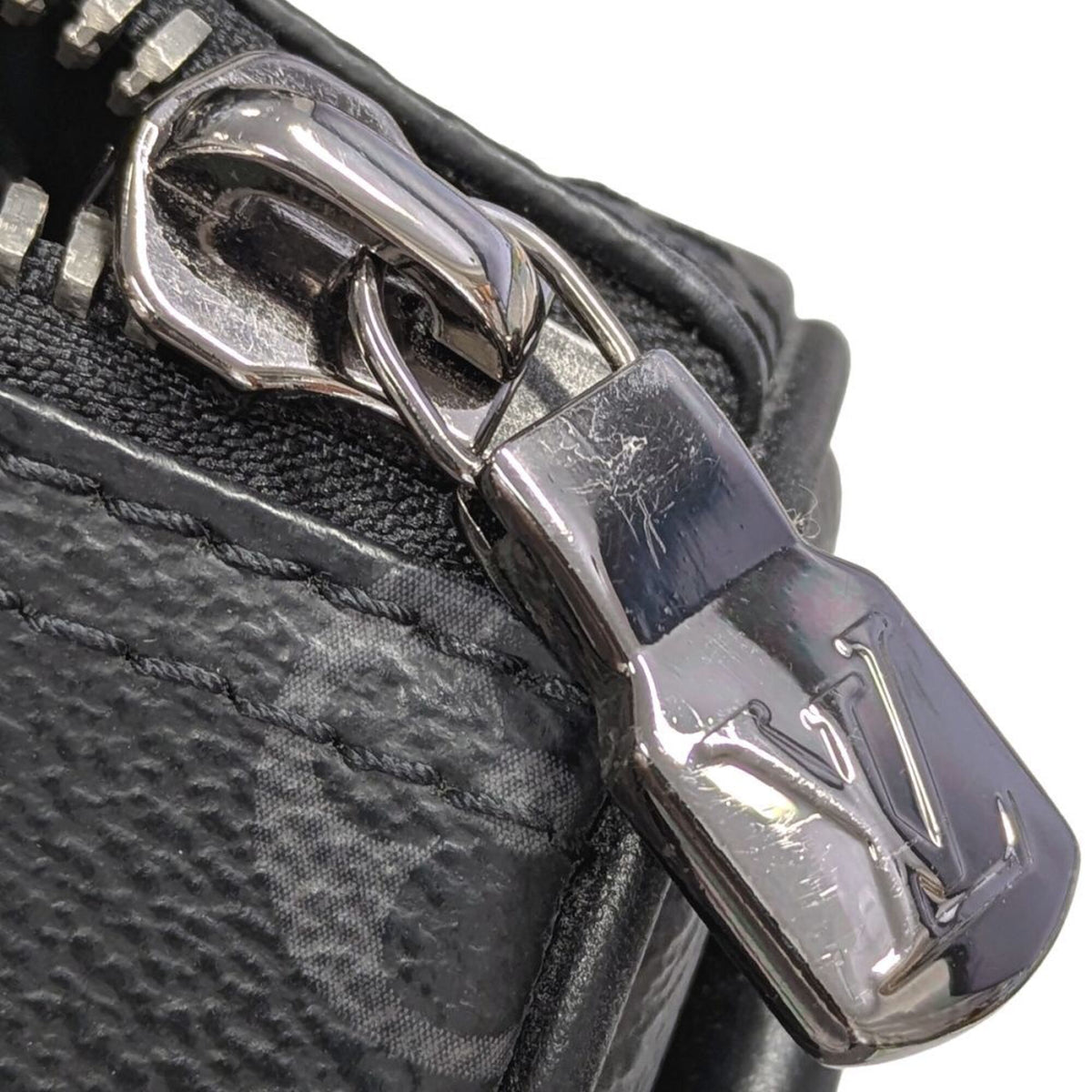Louis Vuitton Monogram Eclipse Noir Monogram Eclipse Shoulder Bag (Pre-Owned)