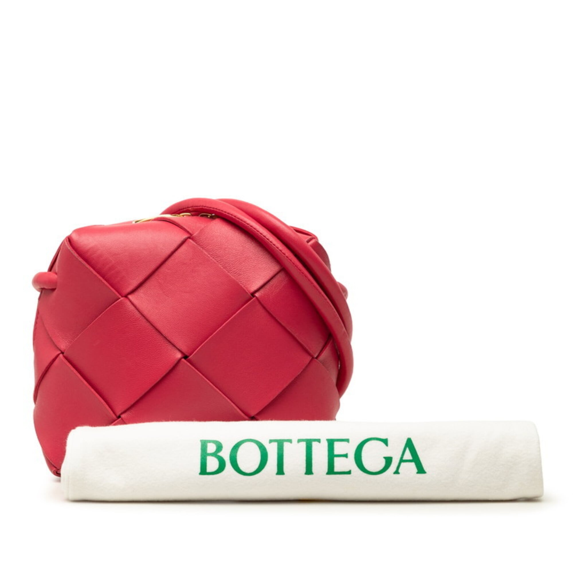 Bottega Veneta Pink Leather Shoulder Bag (Pre-Owned)