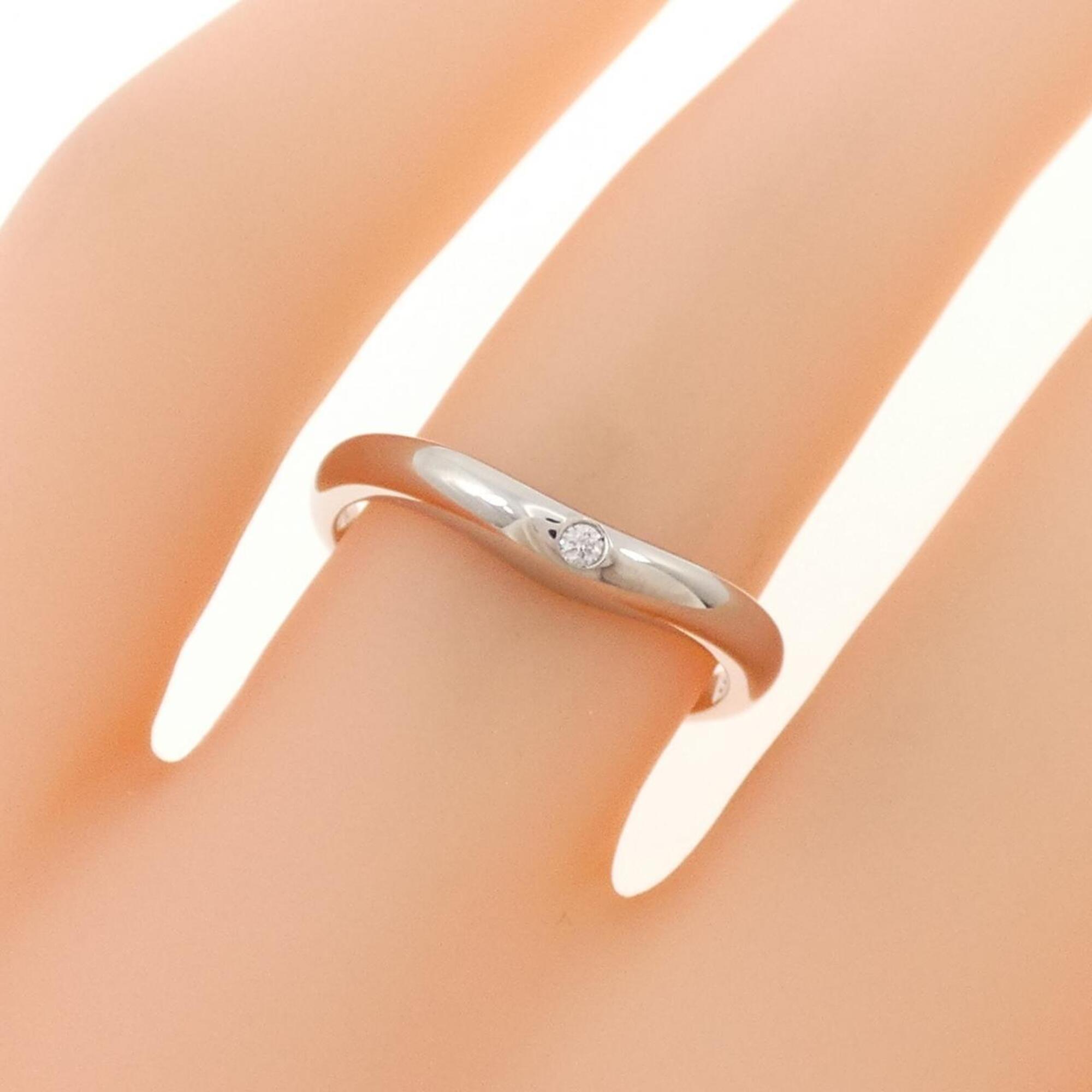 Bvlgari Platinum Platinum 950 Band Ring (Pre-Owned)