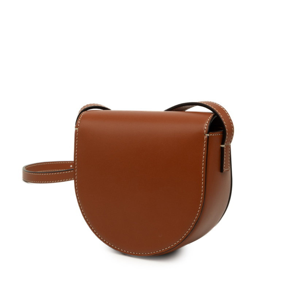 Celine Brown Leather Pochette Shoulder Bag (Pre-Owned)