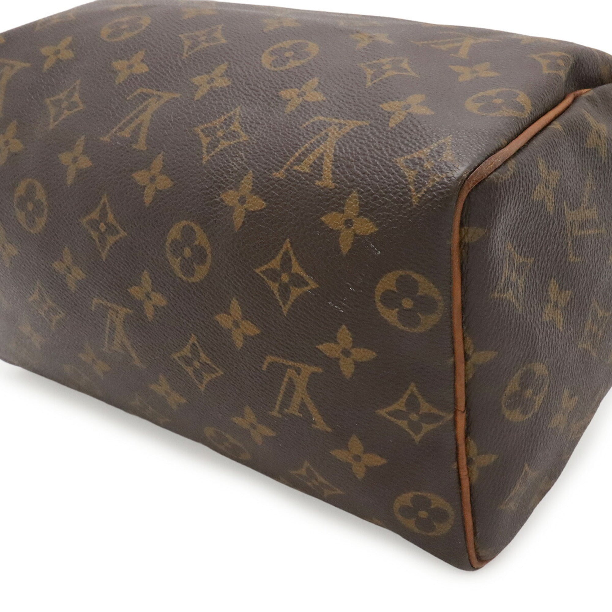 Louis Vuitton Brown Monogram Canvas Pvc Coated Canvas Handbag (Pre-Owned)