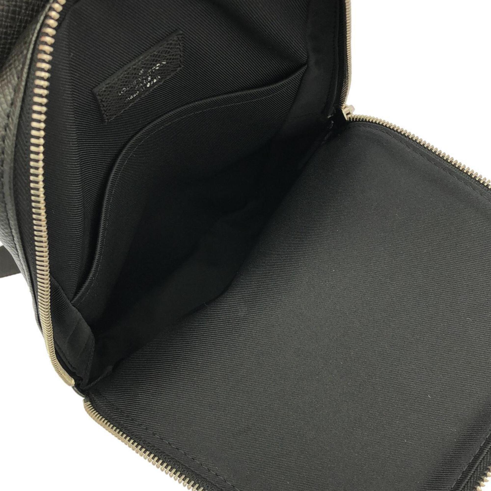 Louis Vuitton Taiga Black Leather Handbag (Pre-Owned)