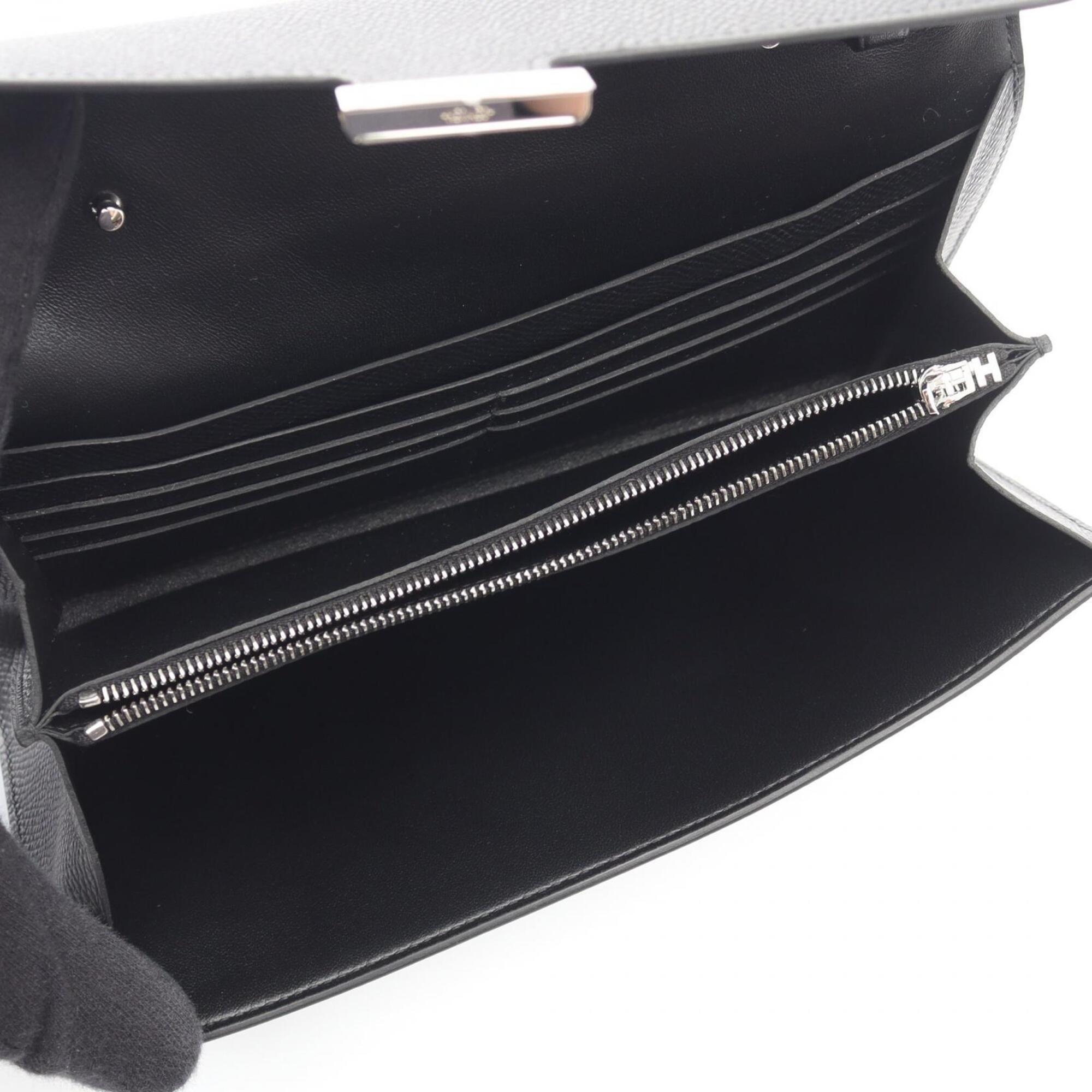 Hermes Black Epsom Leather Shoulder Bag (Pre-Owned)