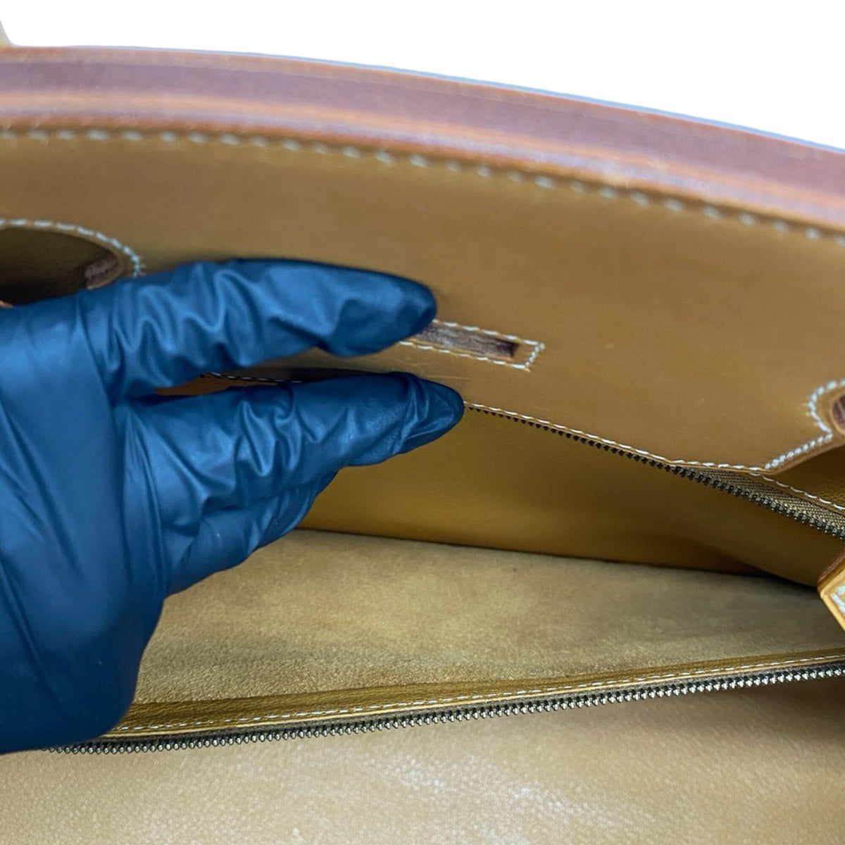Hermes Brown Leather Handbag (Pre-Owned)