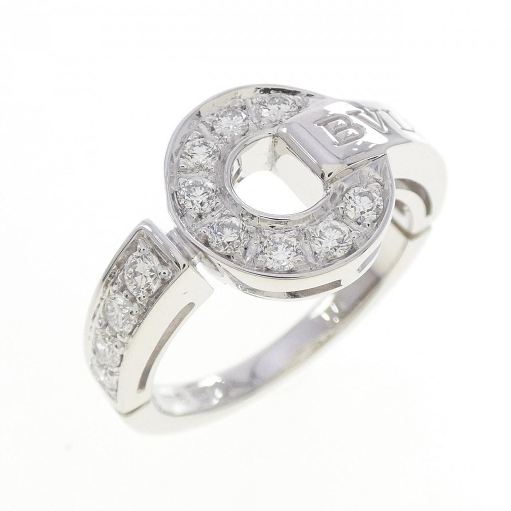 Bvlgari Bvlgari Bvlgari White Gold (18K) Band Ring (Pre-Owned)