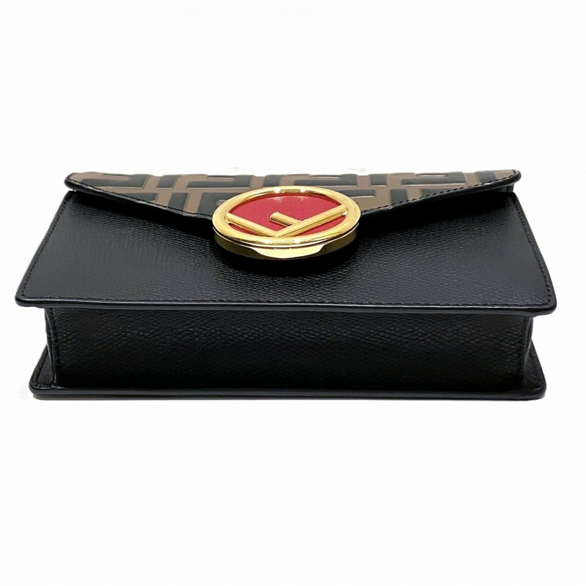 Fendi Black Leather Fanny Pack (Pre-Owned)