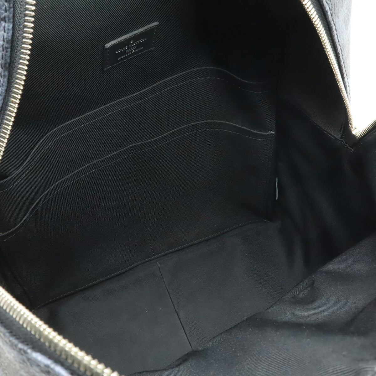Louis Vuitton Black Monogram Noir Monogram Backpack (Pre-Owned)