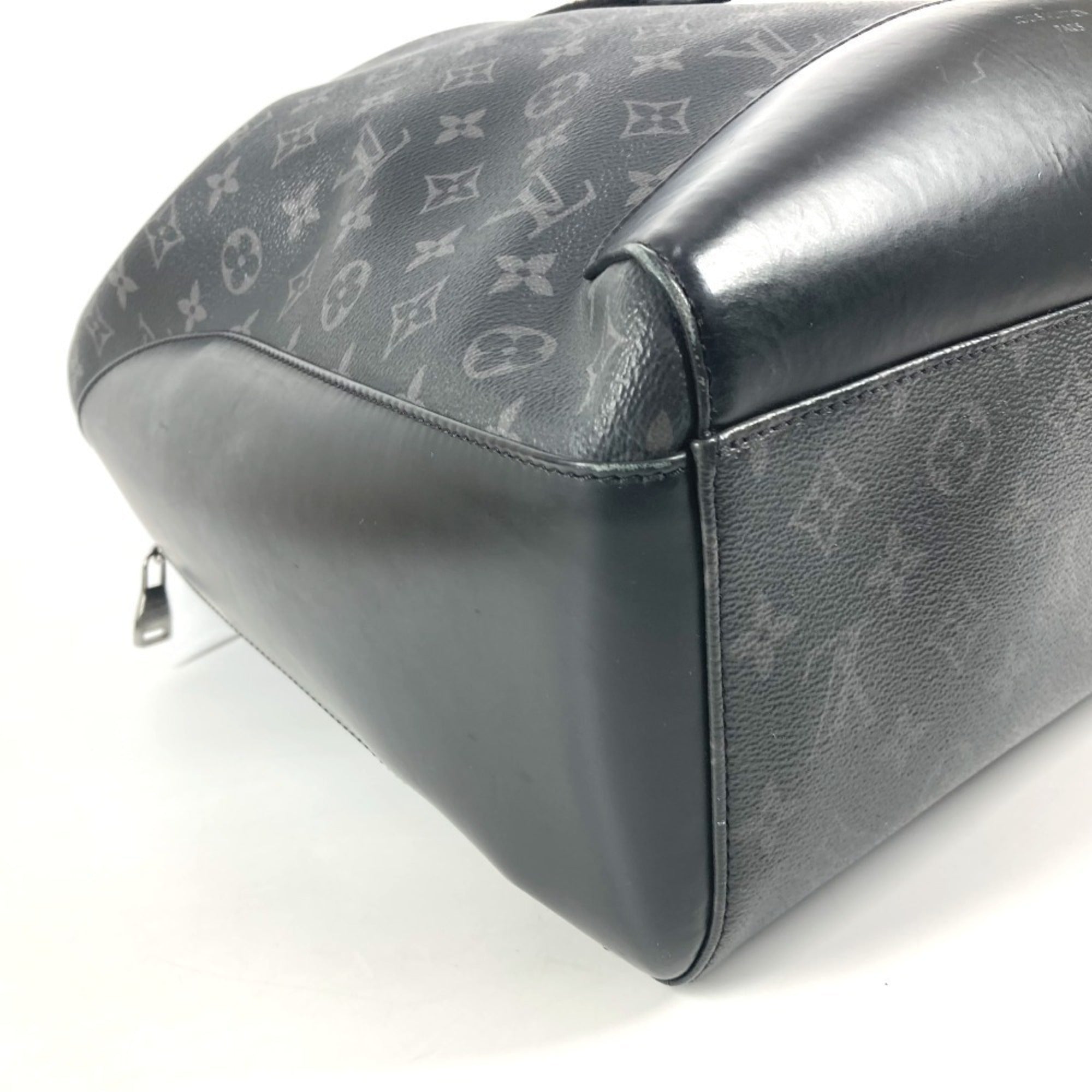 Louis Vuitton Black Monogram Eclipse Monogram Eclipse Backpack Handbag (Pre-Owned)
