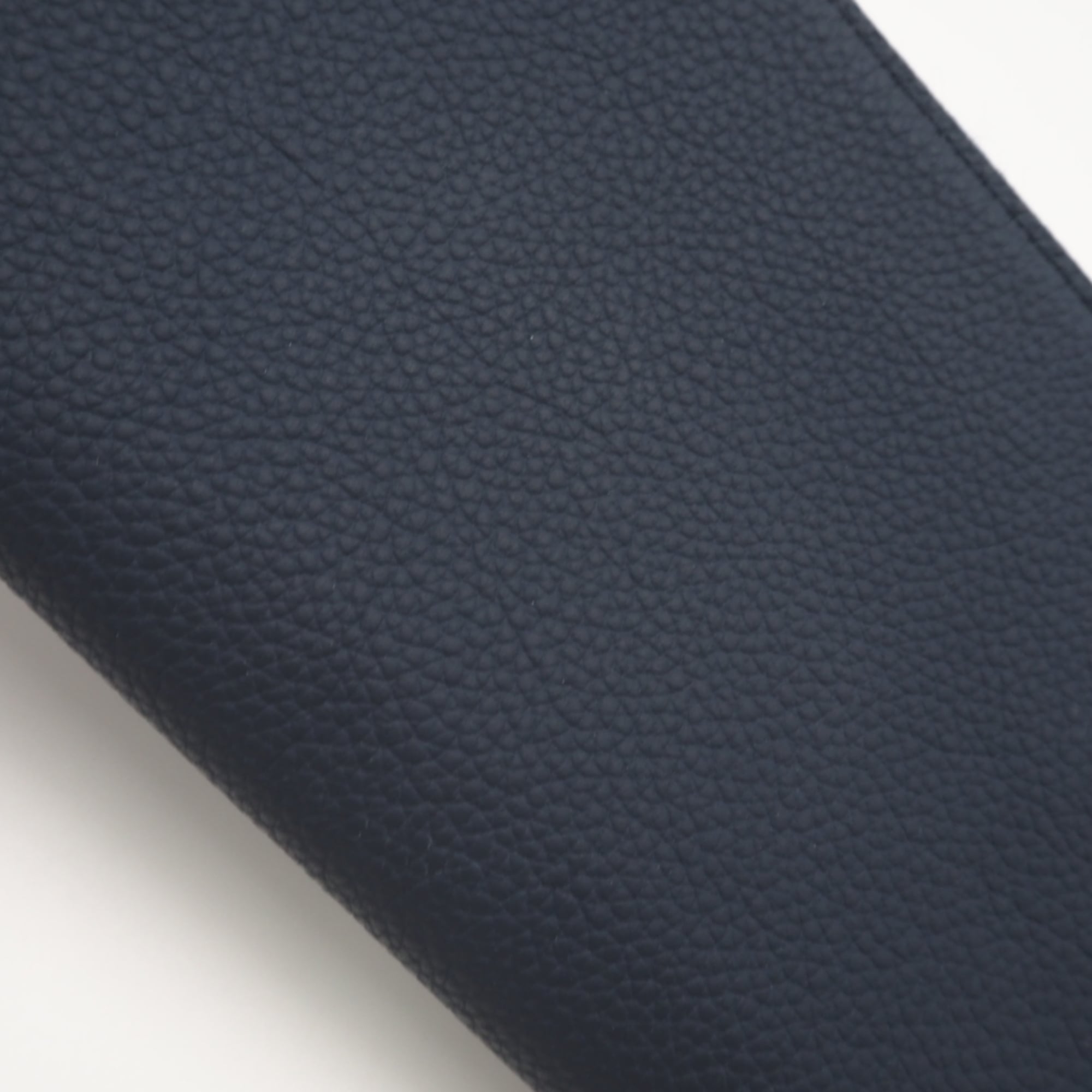 Louis Vuitton Navy Leather Long Wallet (Bi-Fold) (Pre-Owned)