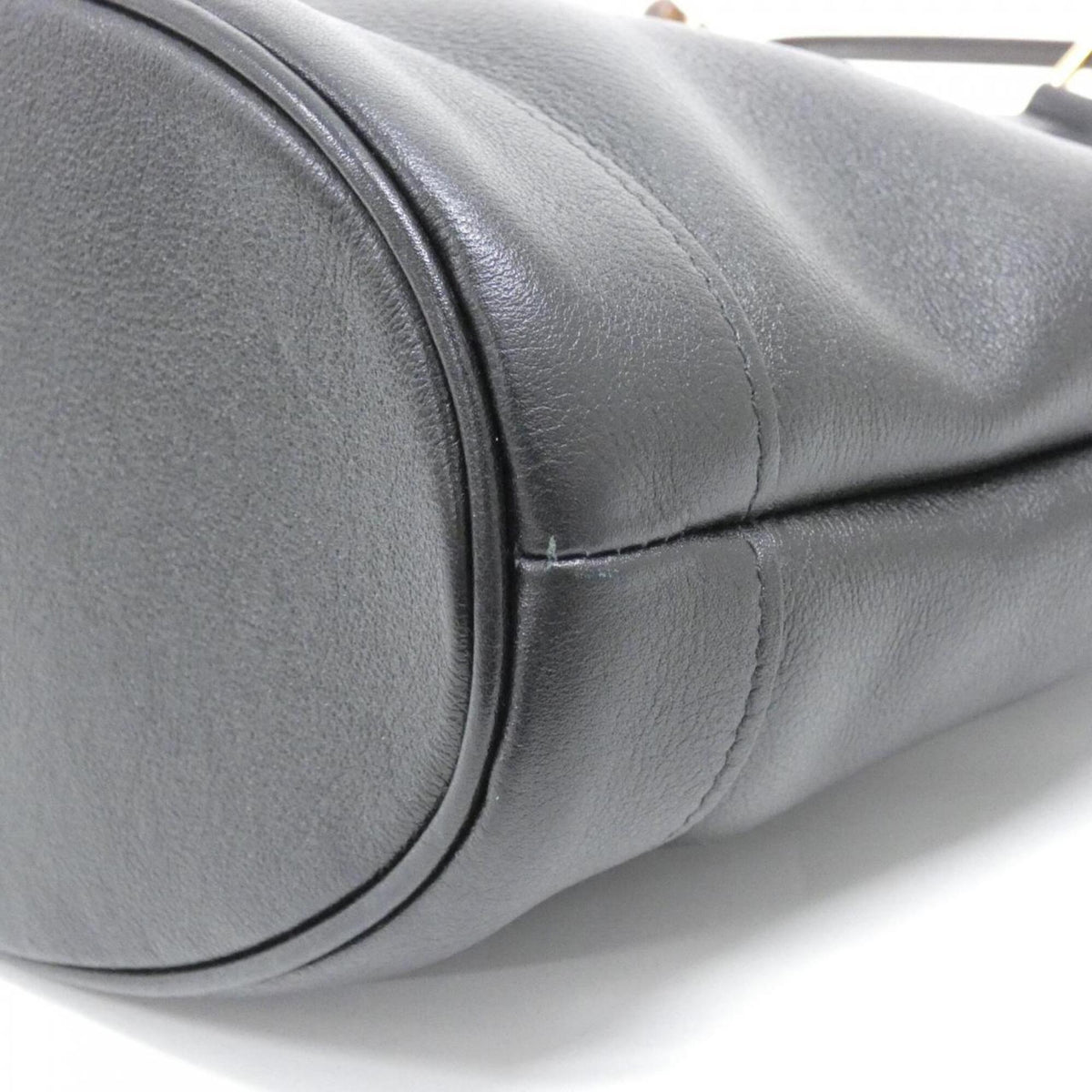Gucci Black Leather Handbag (Pre-Owned)