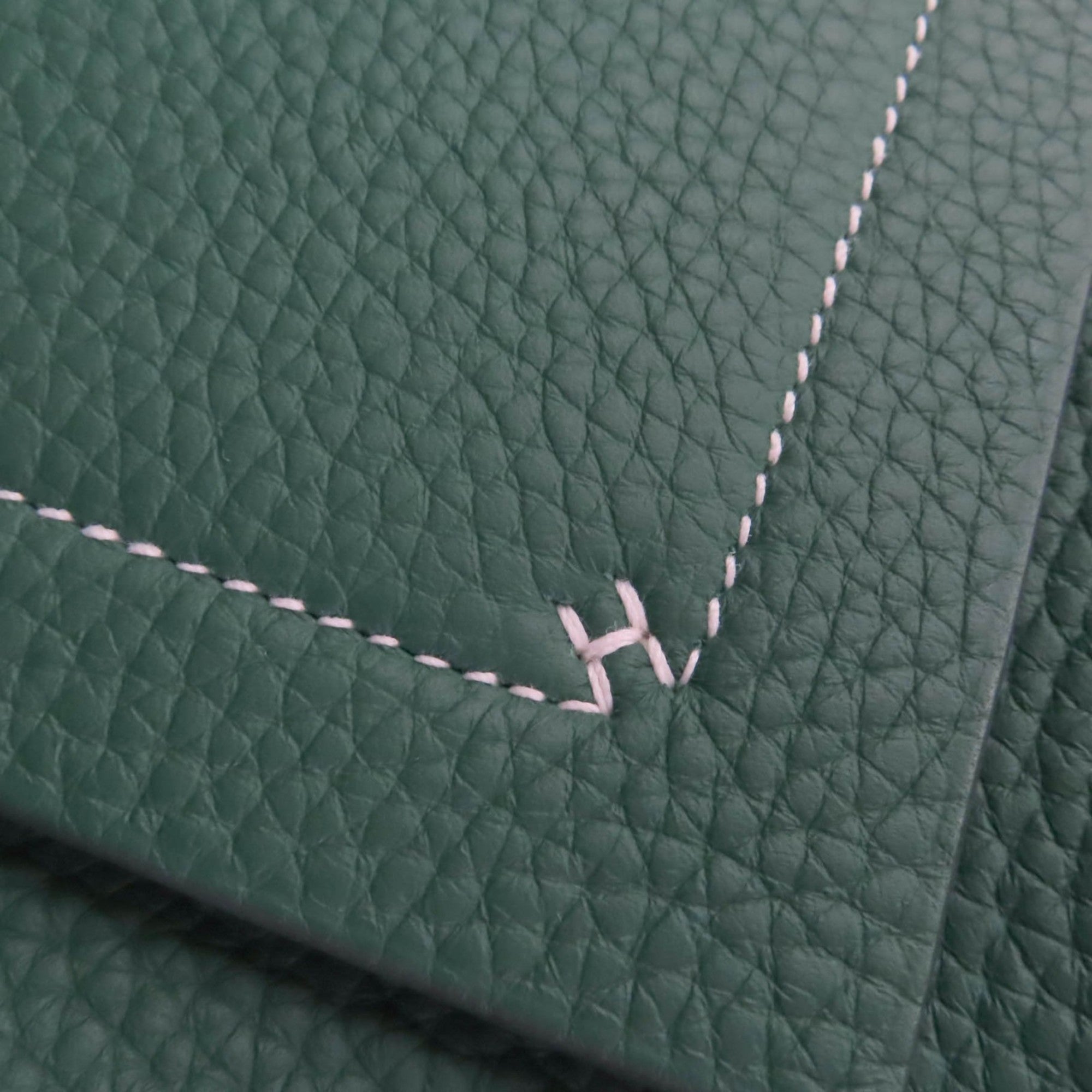 Hermes Taurillon Clemence Leather Tote Bag (Pre-Owned)
