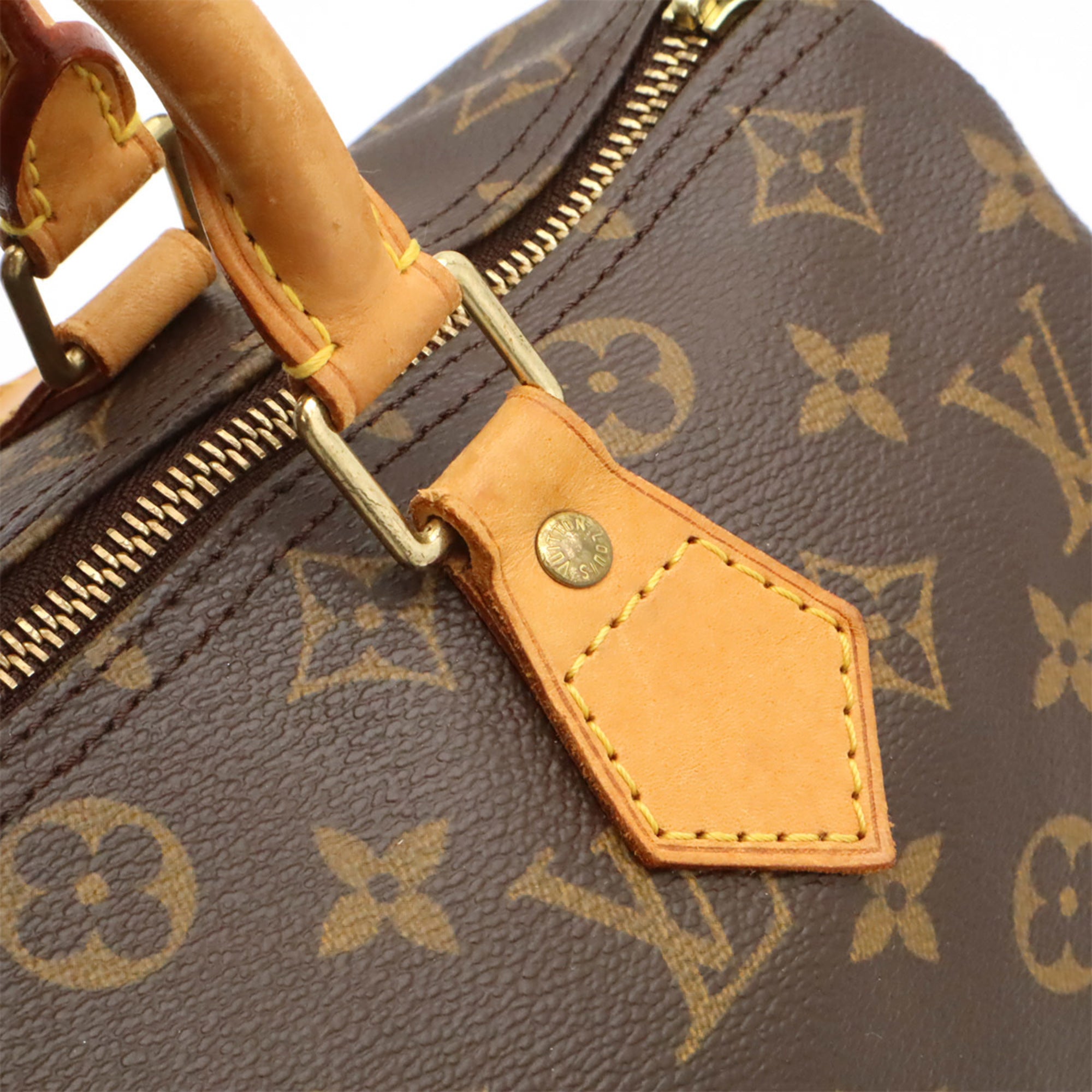Louis Vuitton Brown Monogram Canvas Pvc Coated Canvas Handbag (Pre-Owned)