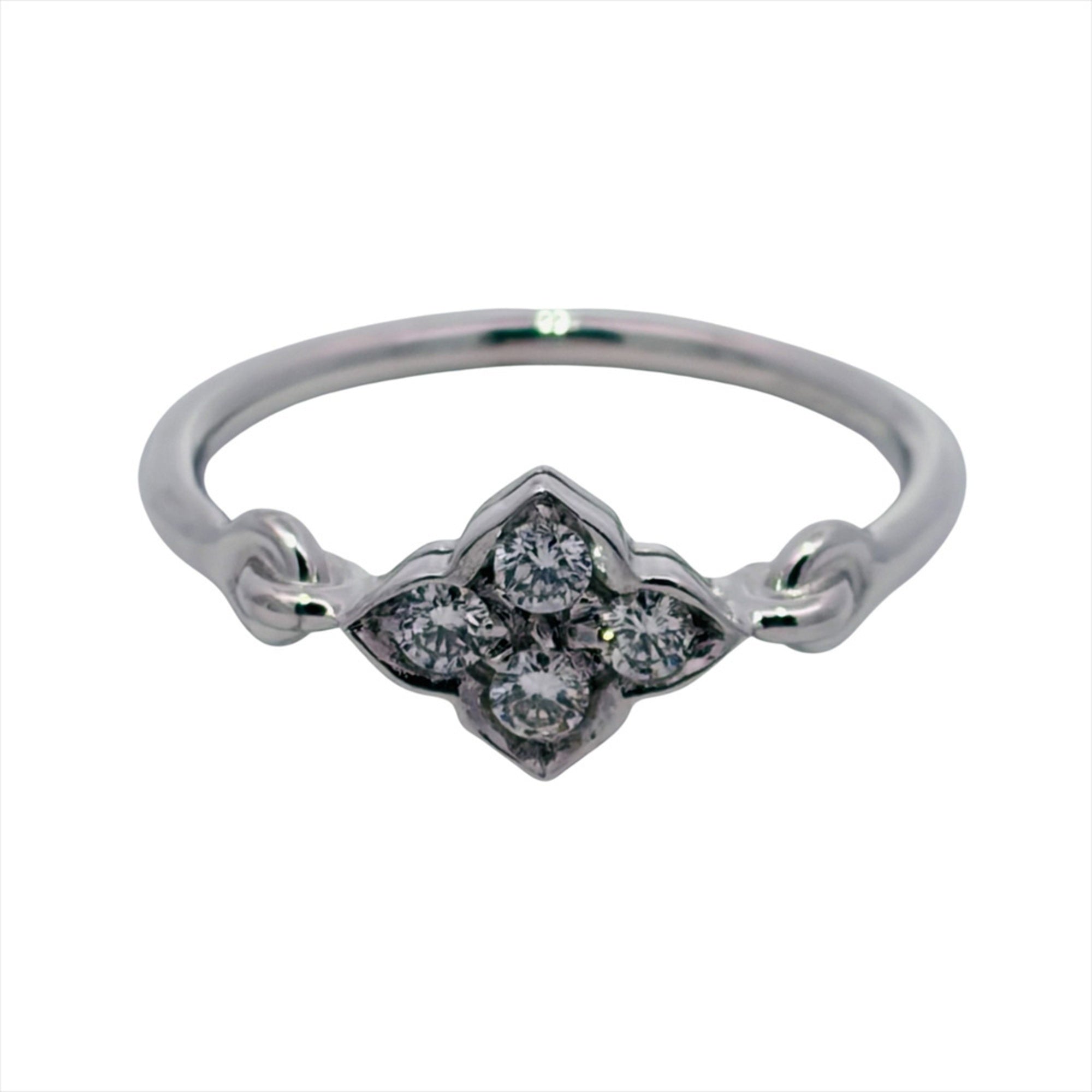 Cartier White Gold White Gold (18K) Band Ring (Pre-Owned)