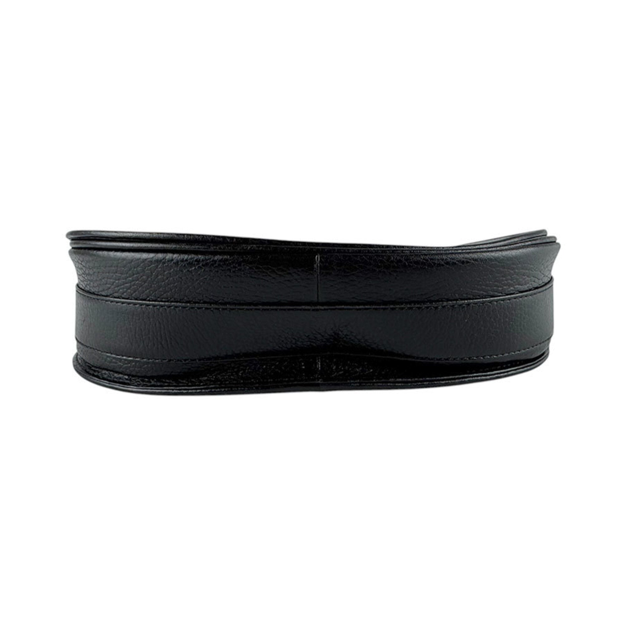 Cartier Black Leather Shoulder Bag (Pre-Owned)