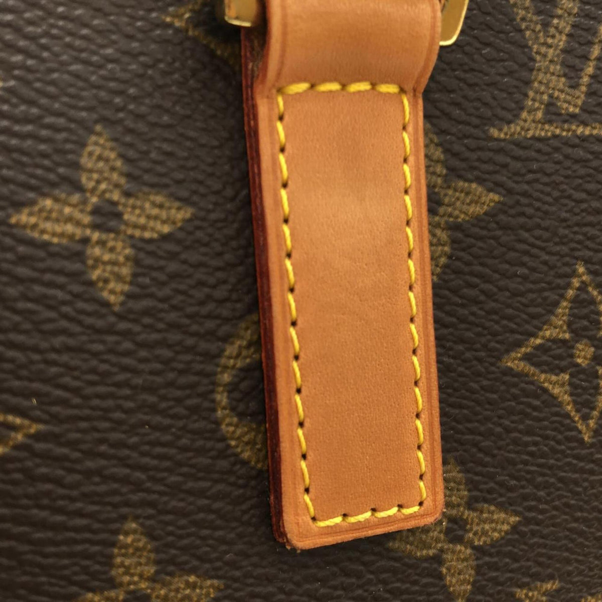 Louis Vuitton Brown Coated Canvas Handbag (Pre-Owned)
