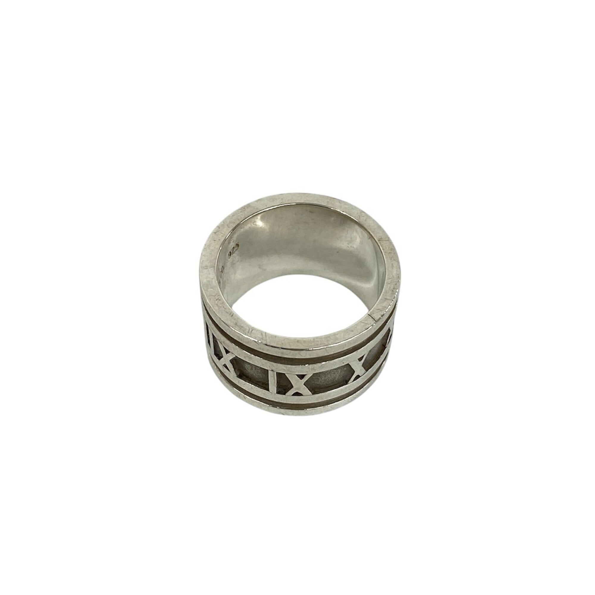 Tiffany Silver Silver 925 Band Ring (Pre-Owned)