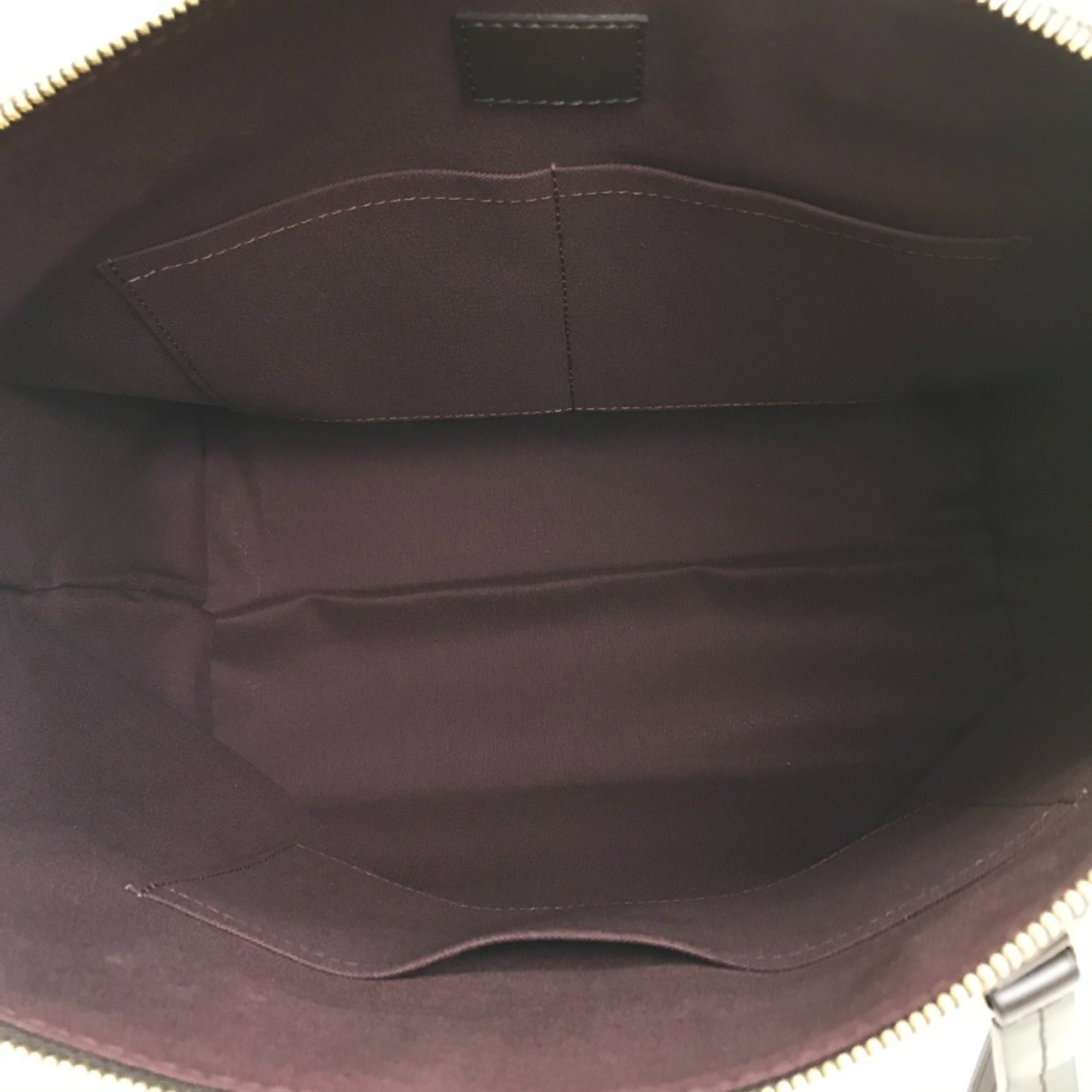 Louis Vuitton Brown Damier Canvas Ebene Damier Canvas Shoulder Bag Tote Bag (Pre-Owned)