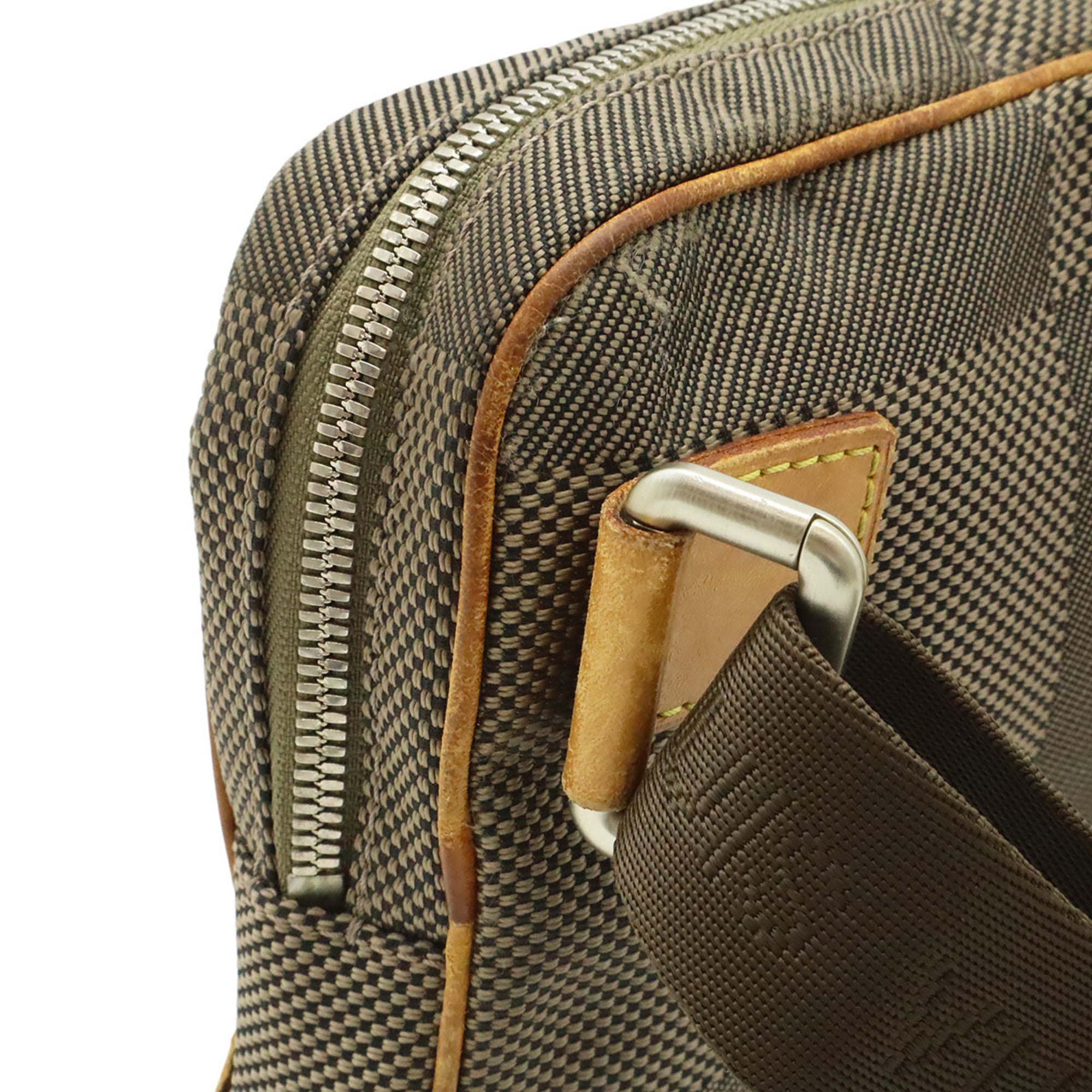 Louis Vuitton Earth Khaki Damier Geant Sling Bag (Pre-Owned)