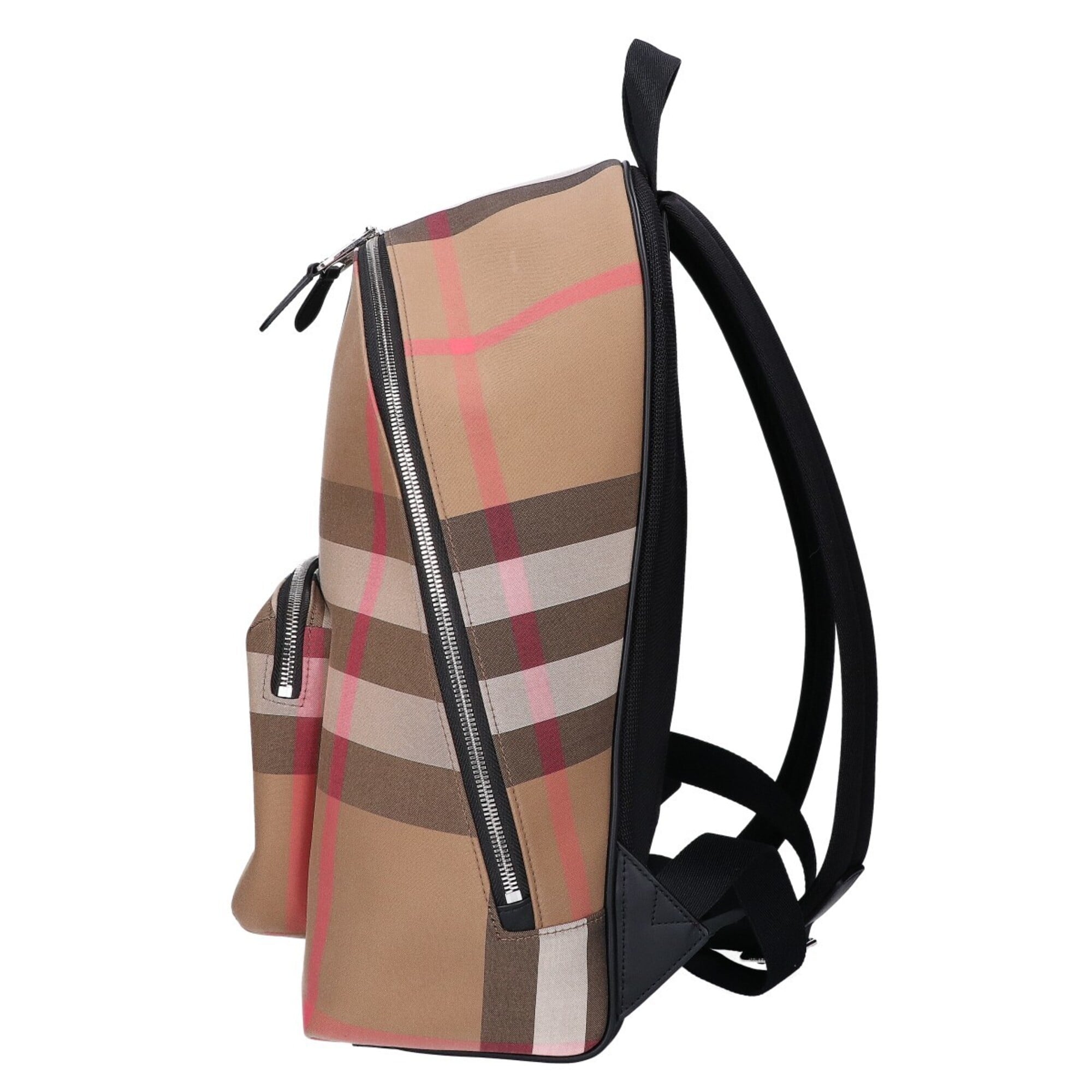 Burberry Brown Canvas Backpack (Pre-Owned)