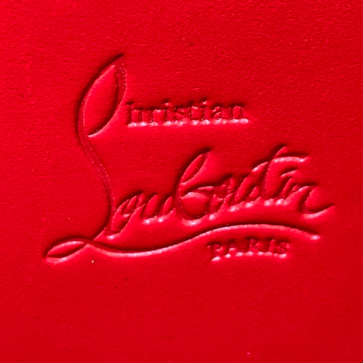 Christian Louboutin Multi-Color White Metal Leather Long Wallet (Bi-Fold) (Pre-Owned)