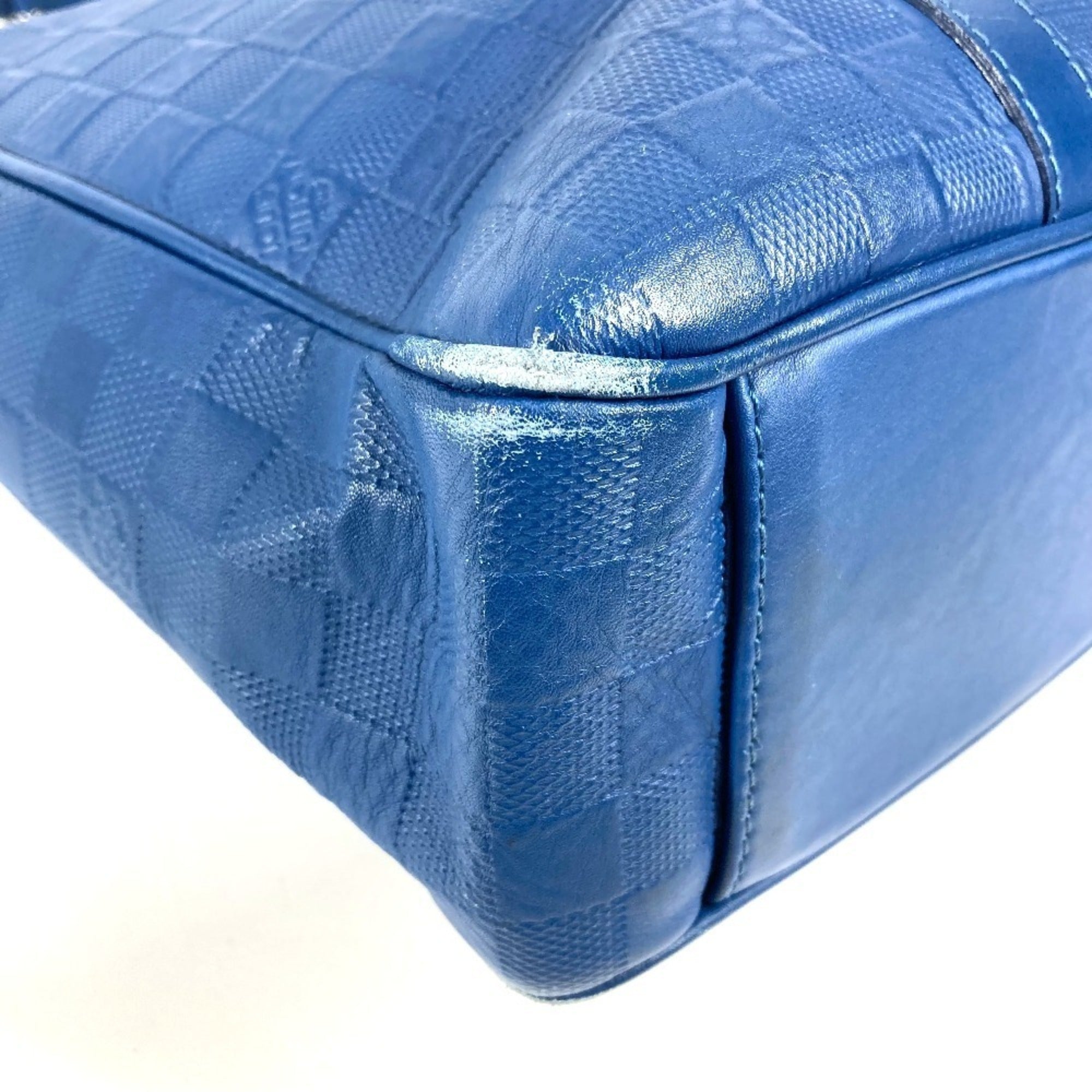 Louis Vuitton Damier Infini Blue Damier Infini Shoulder Bag Tote Bag (Pre-Owned)