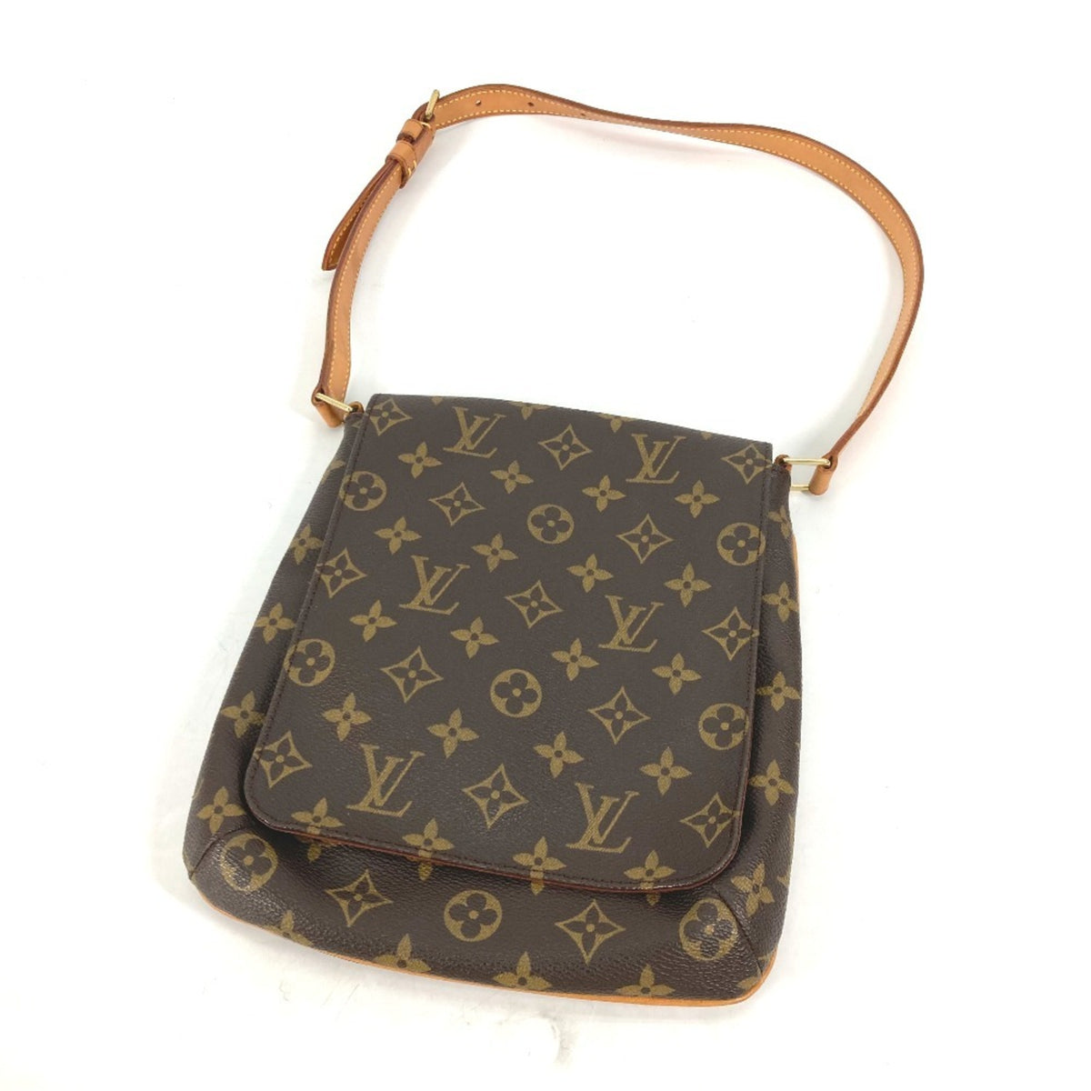 Louis Vuitton Brown Monogram Shoulder Bag (Pre-Owned)