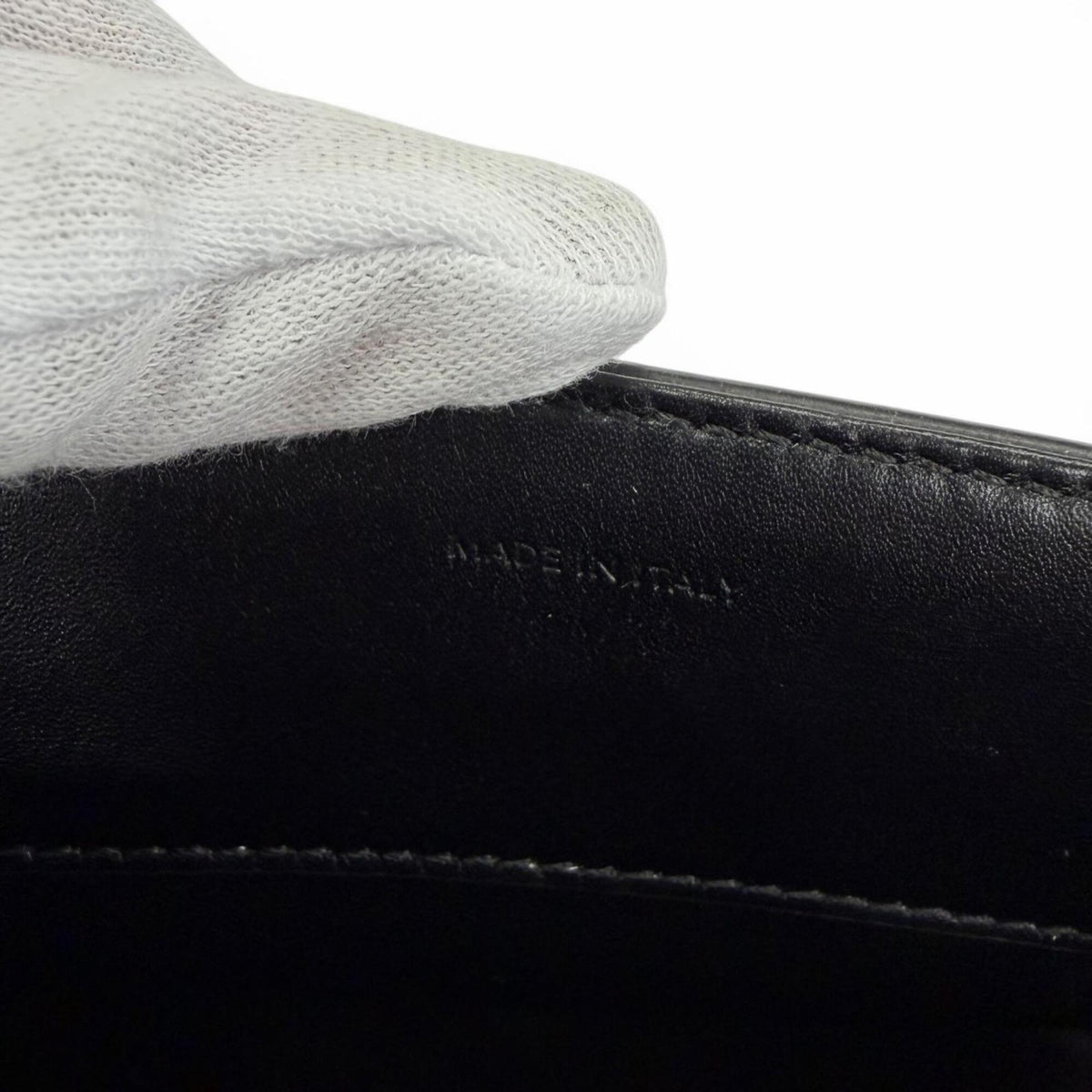 Celine Black Leather Handbag Shoulder Bag (Pre-Owned)