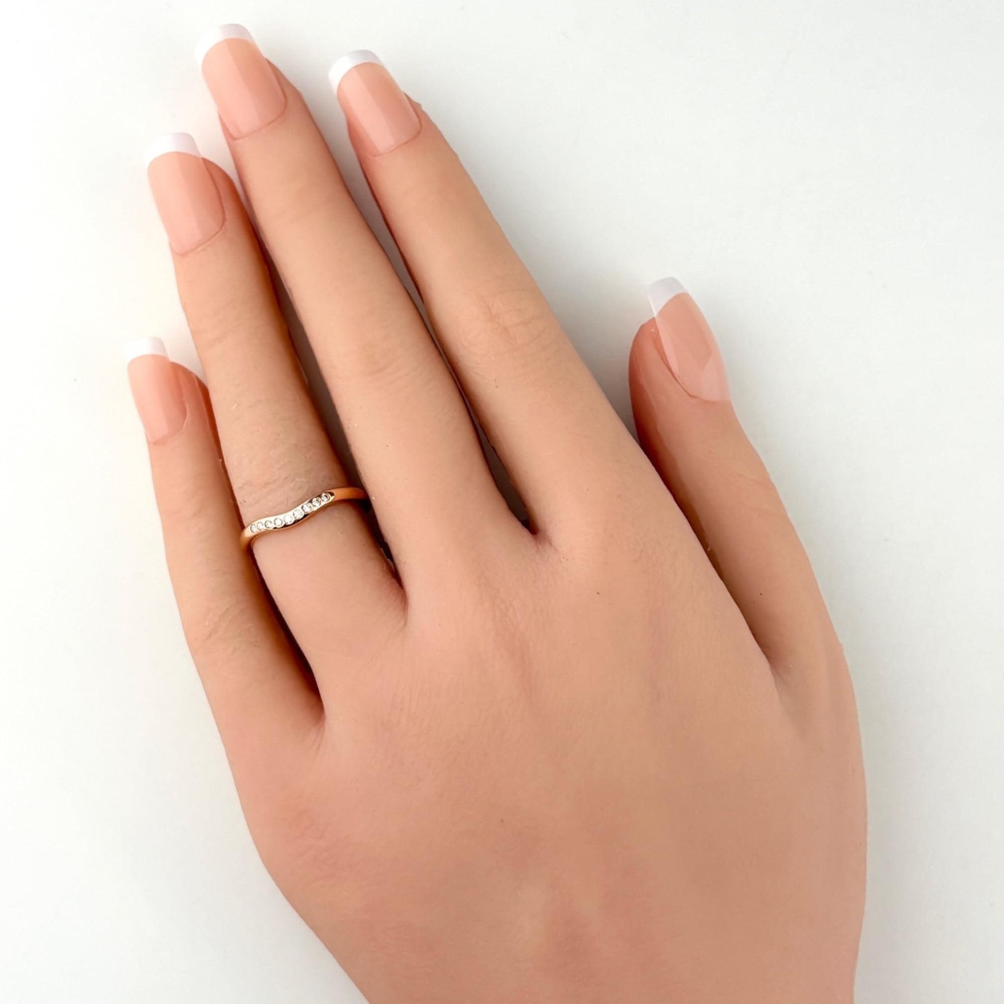 Tiffany Pink Gold (18K) Band Ring (Pre-Owned)